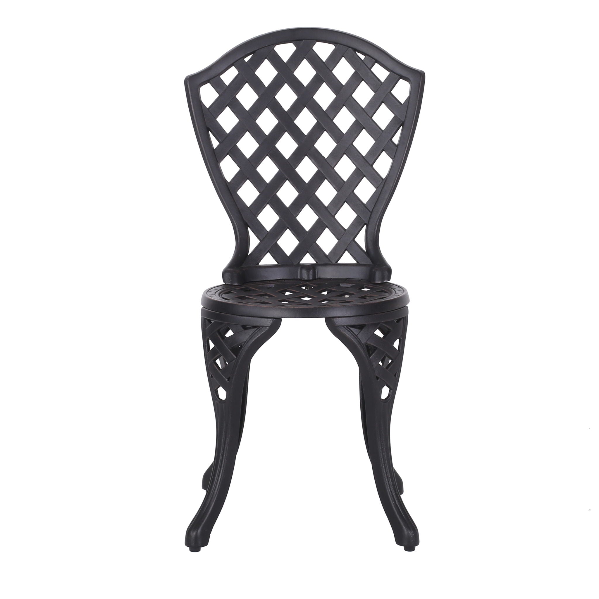 Bono Metal Bistro Set - Black