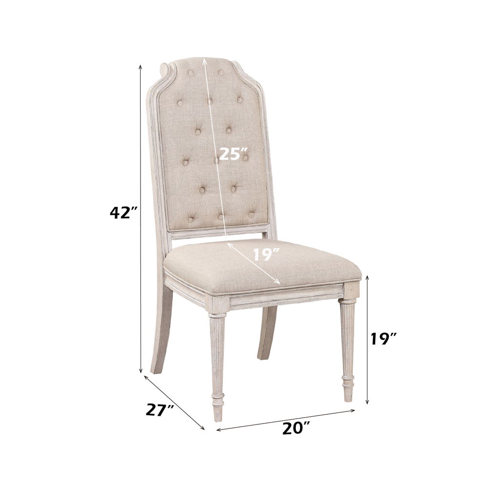 Wynsor - Side Chair Set of 2) - Antique White
