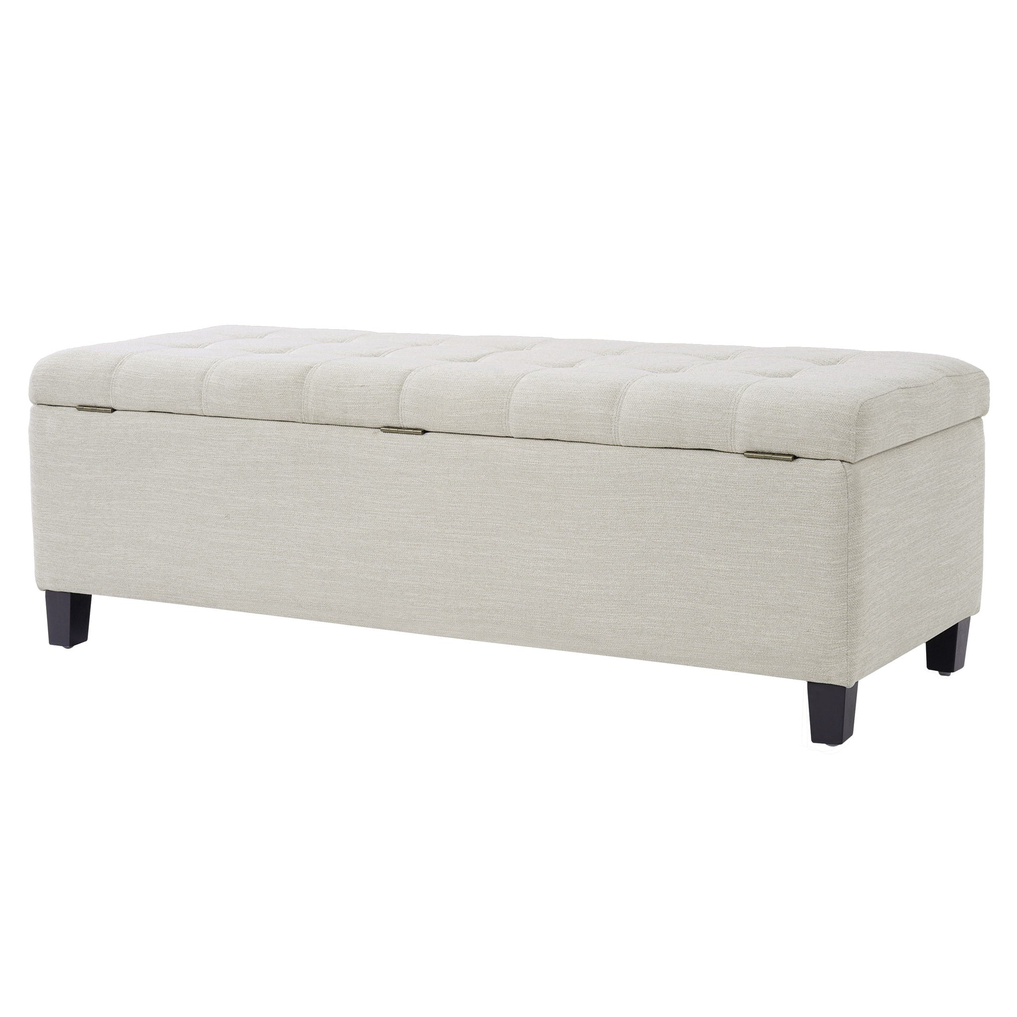 Upholstered Storage Ottoman Bench