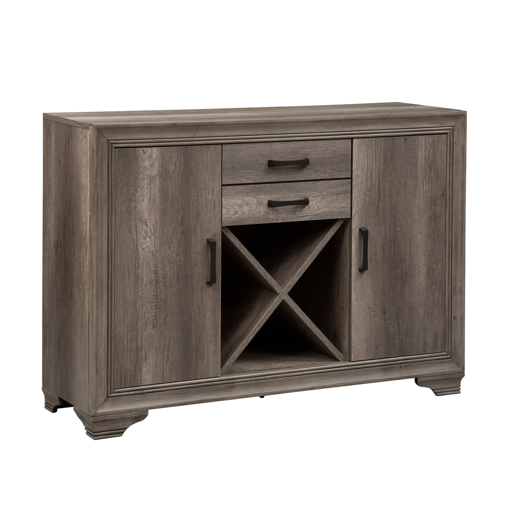 Liberty Furniture Tanners Creek - Server - Dark Gray | Meri Furniture