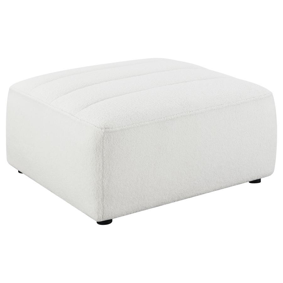 Coaster Fine Furniture Sunny - Square Upholstered Ottoman | Meri Furniture
