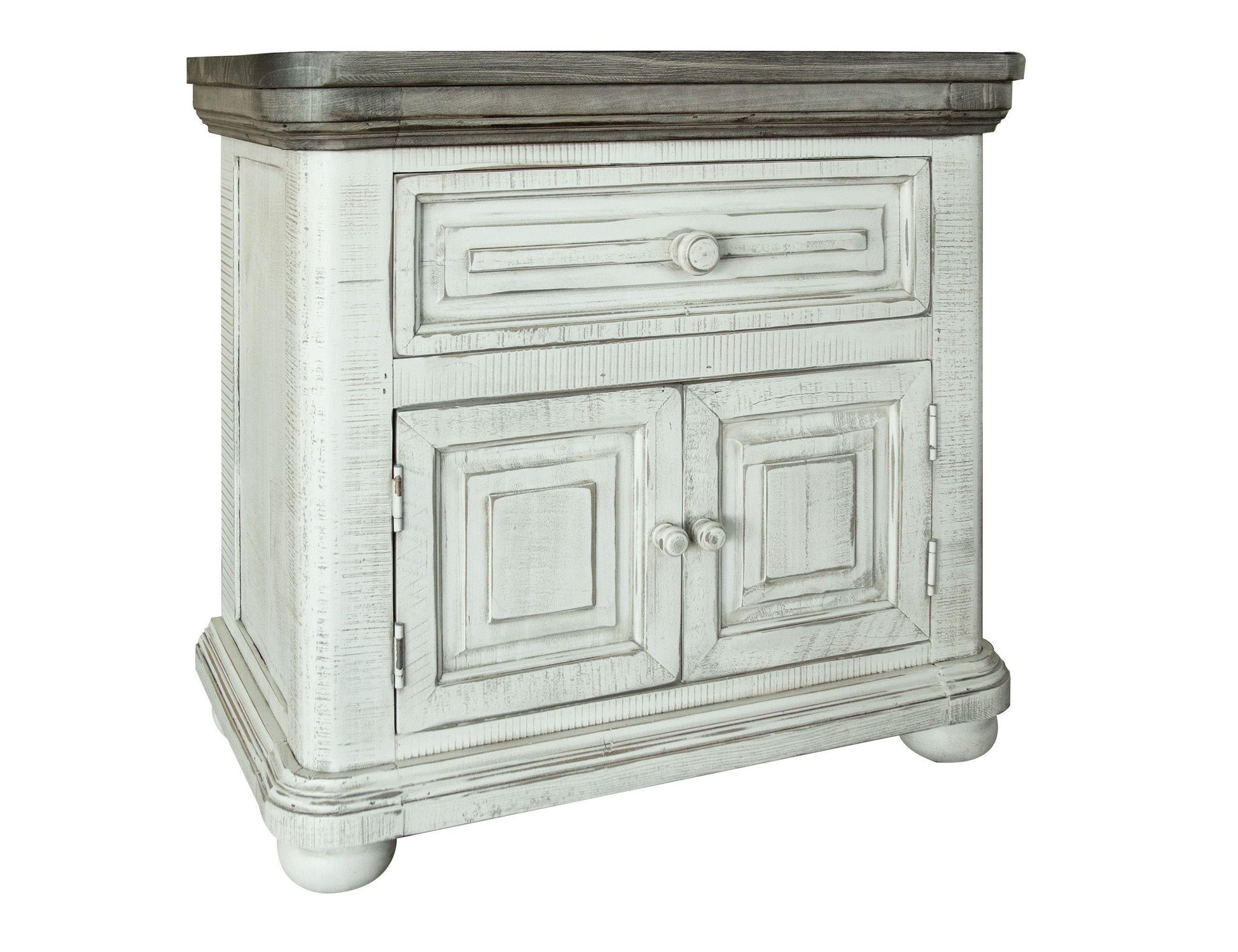 International Furniture Direct Luna - Nightstand | Meri Furniture