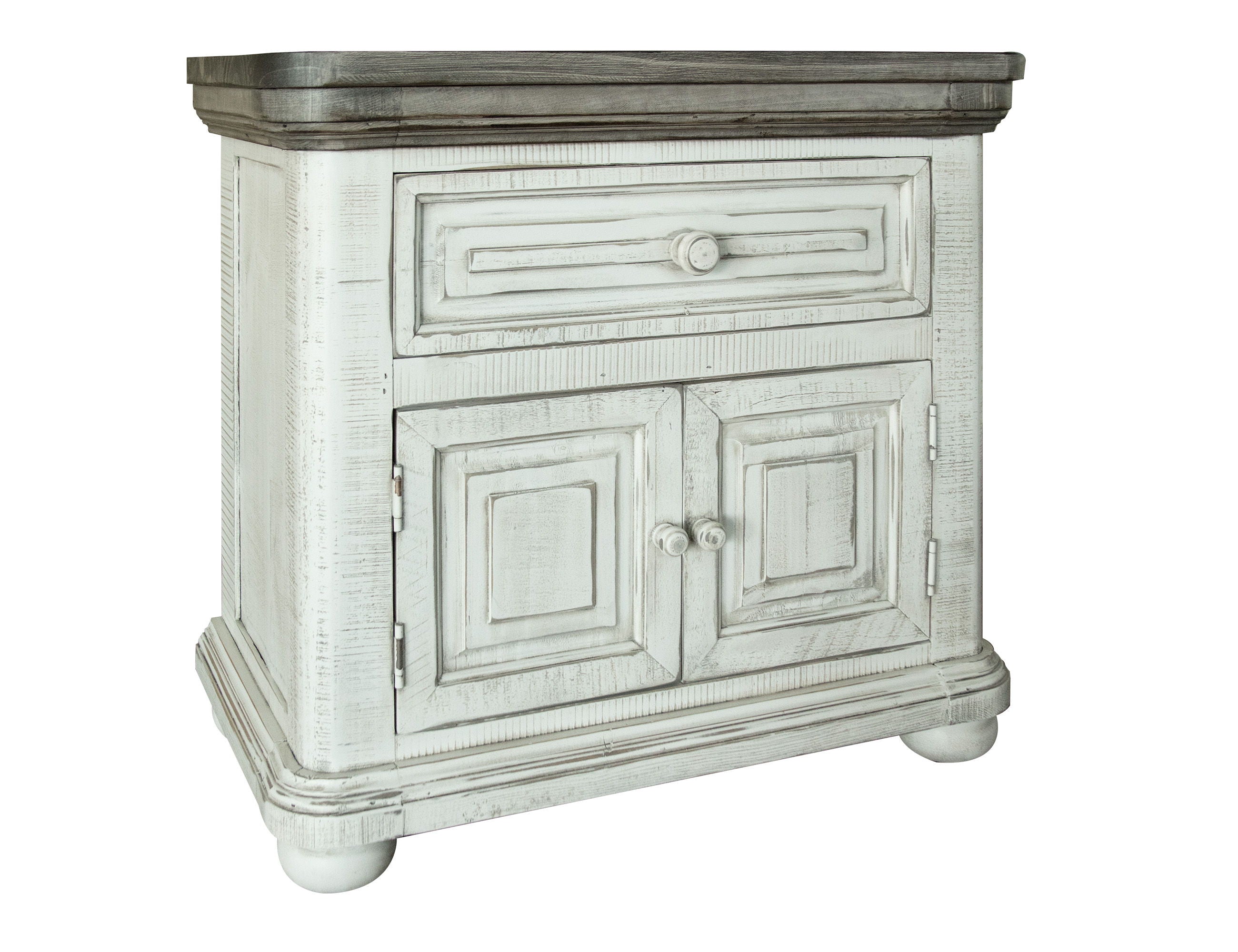 International Furniture Direct Luna - Nightstand | Meri Furniture