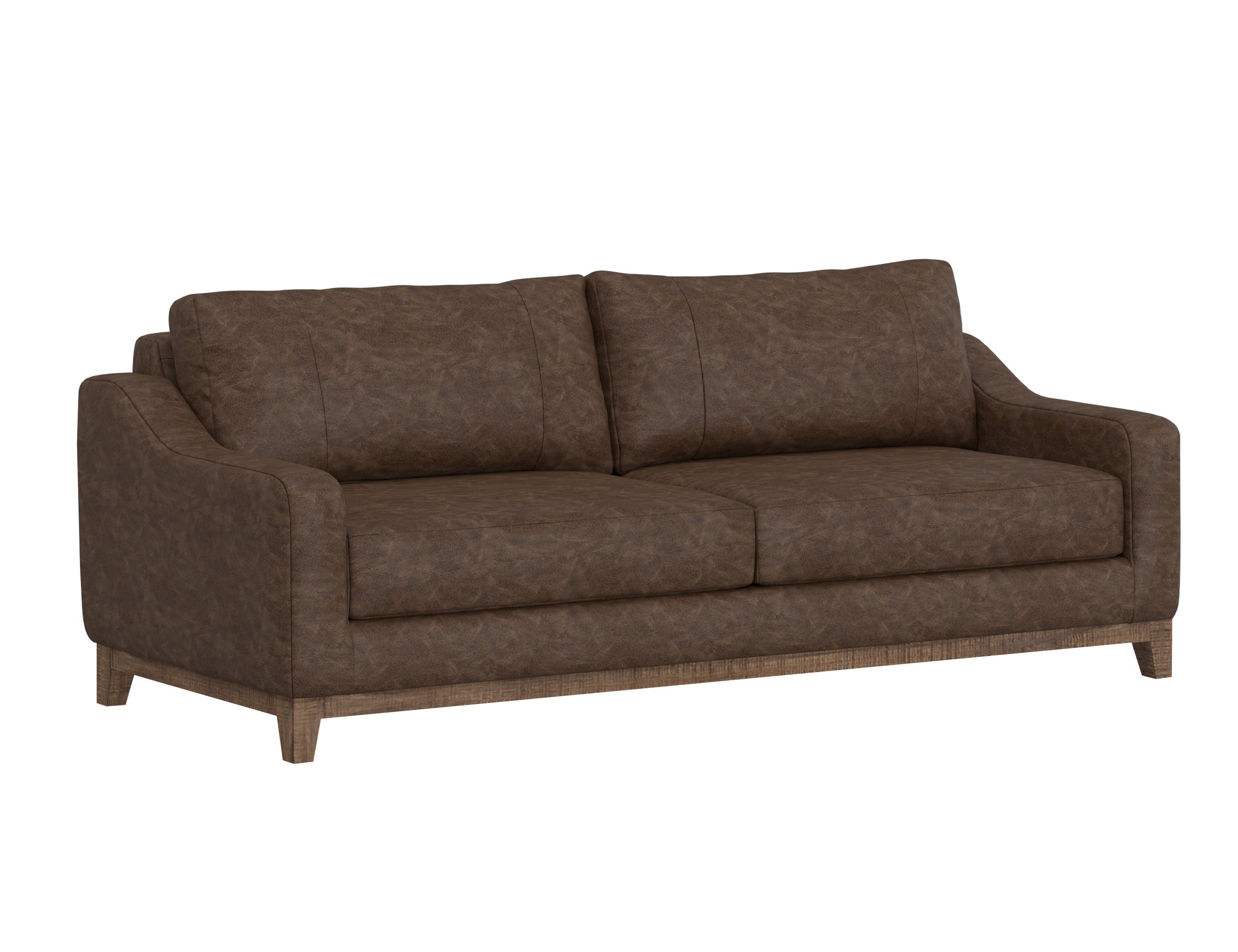 International Furniture Direct Olivo - Comfort Sofa - Chocolate Brown | Meri Furniture