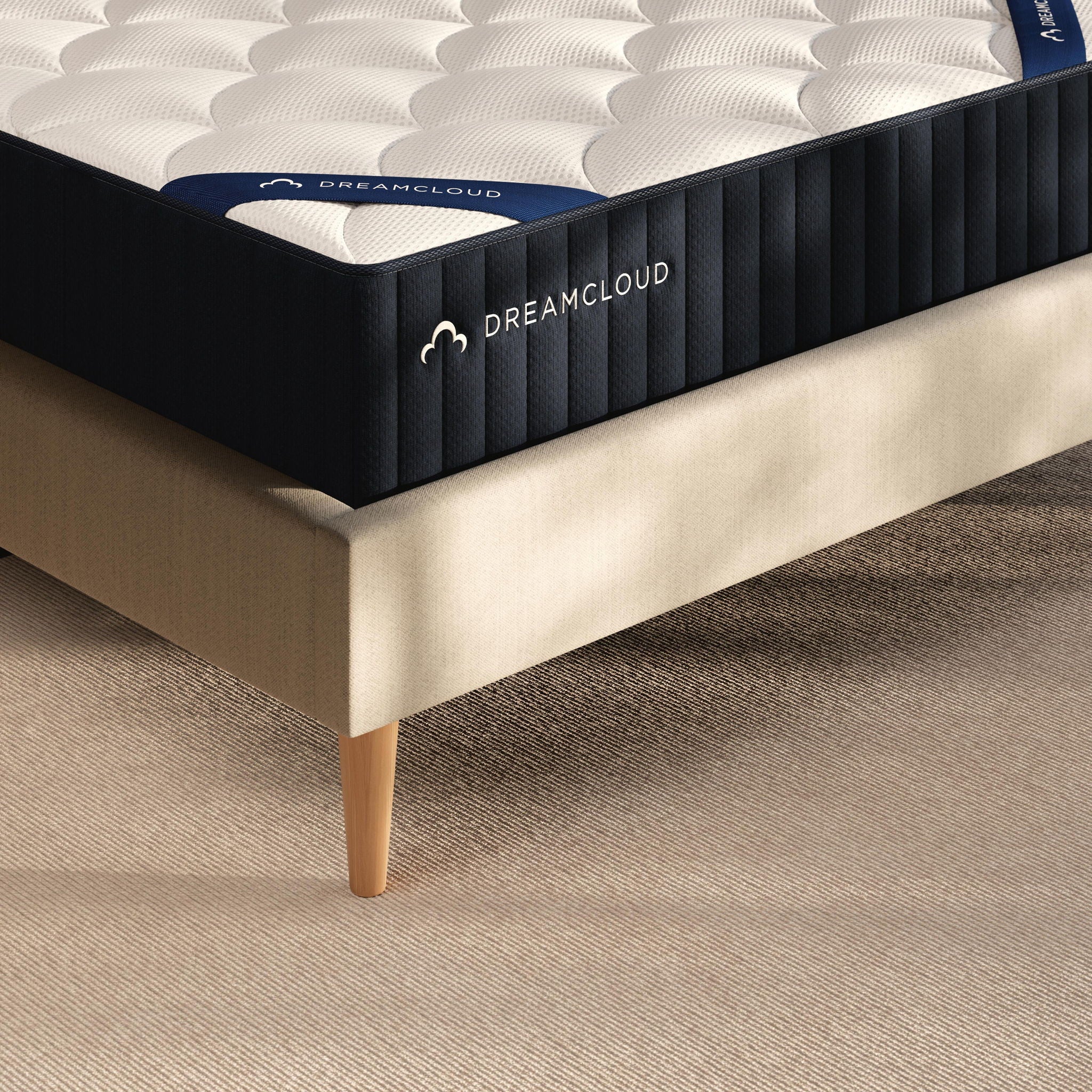 Dreamcloud Classic Memory Foam - Queen Mattress - White