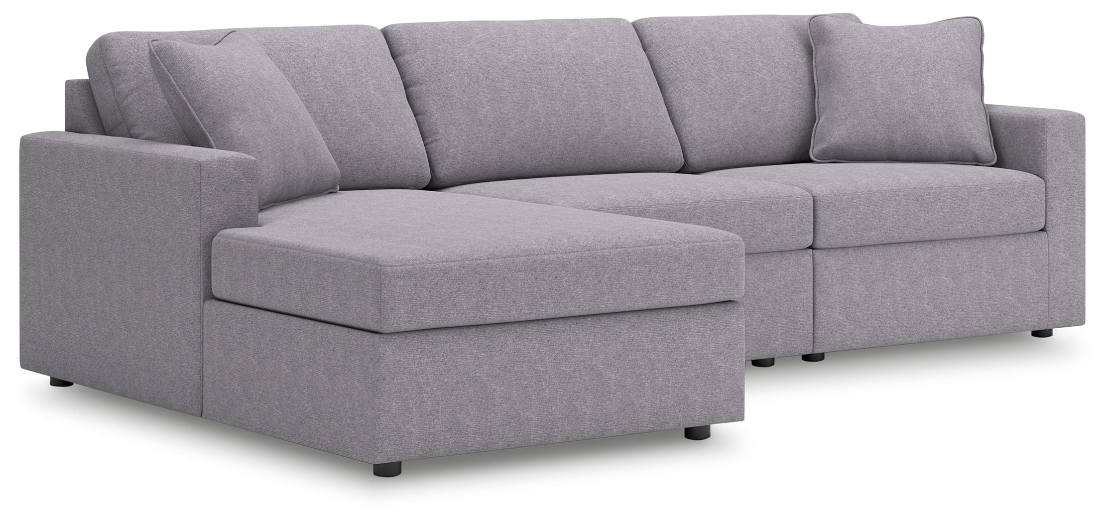 Signature Design by Ashley® Modmax - Granite - Sectional | Meri Furniture