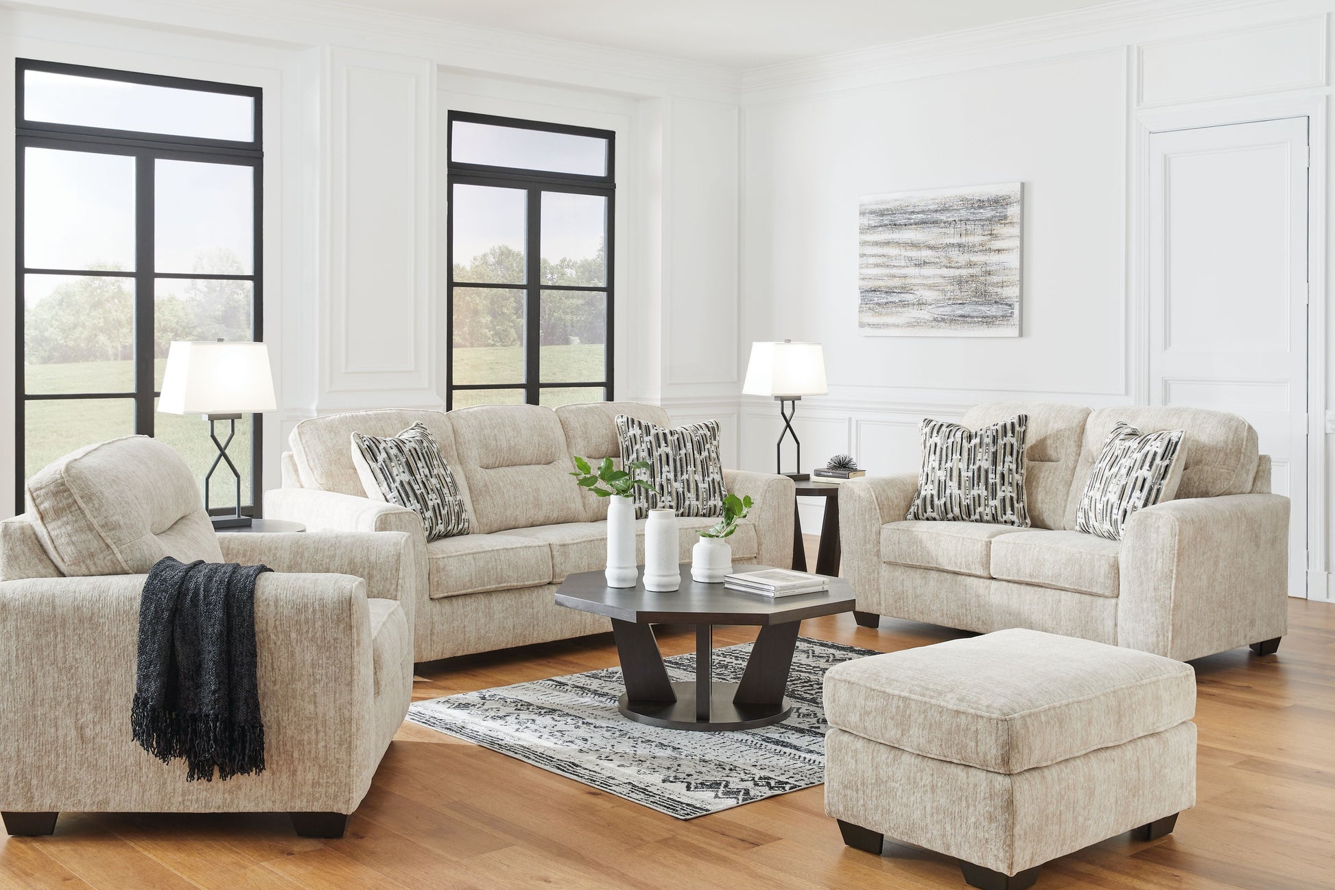 Signature Design by Ashley® Lonoke - Living Room Set | Meri Furniture