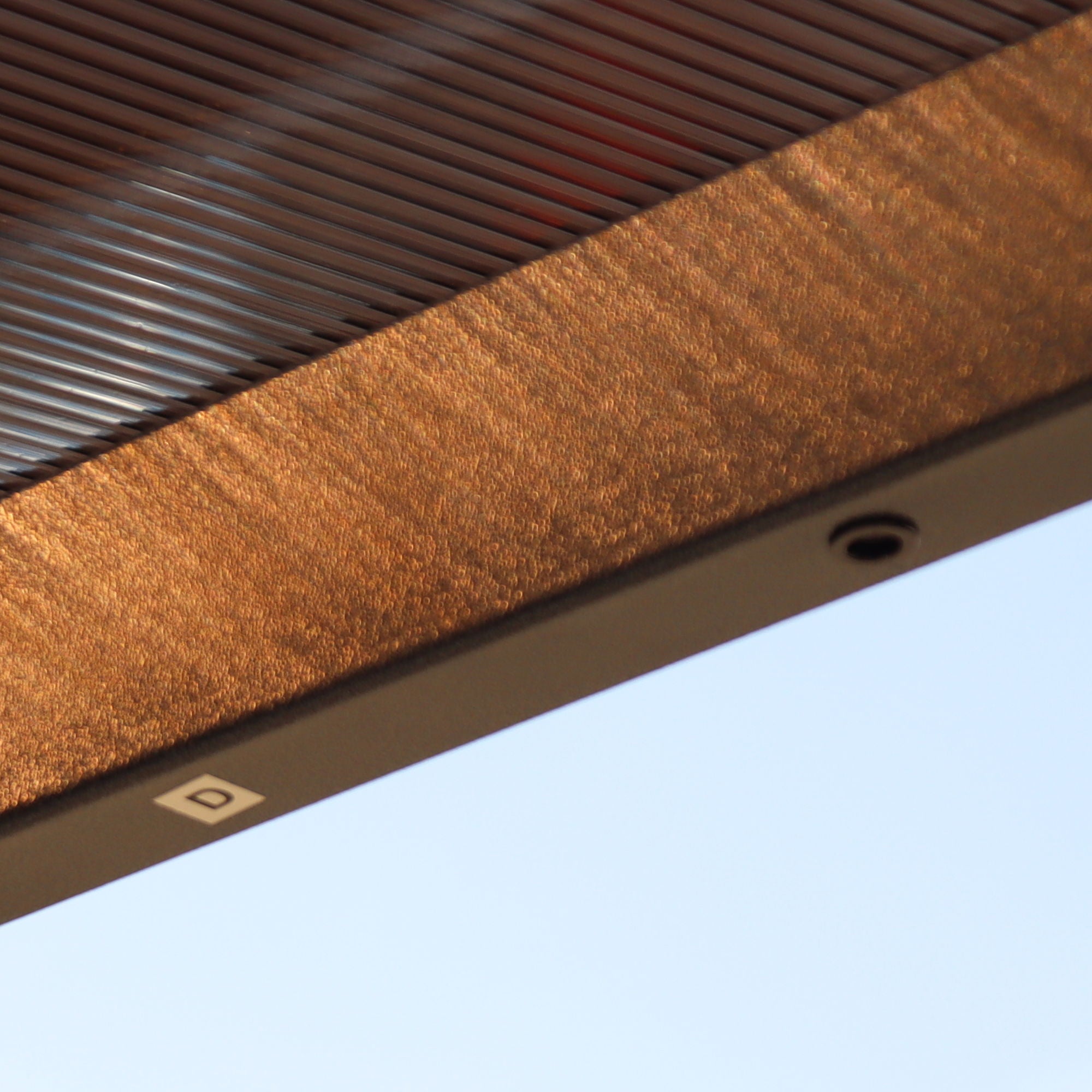 Wall Mounted Outdoor Pergola Gazebo, Heavy Duty Metal Awning With Roof