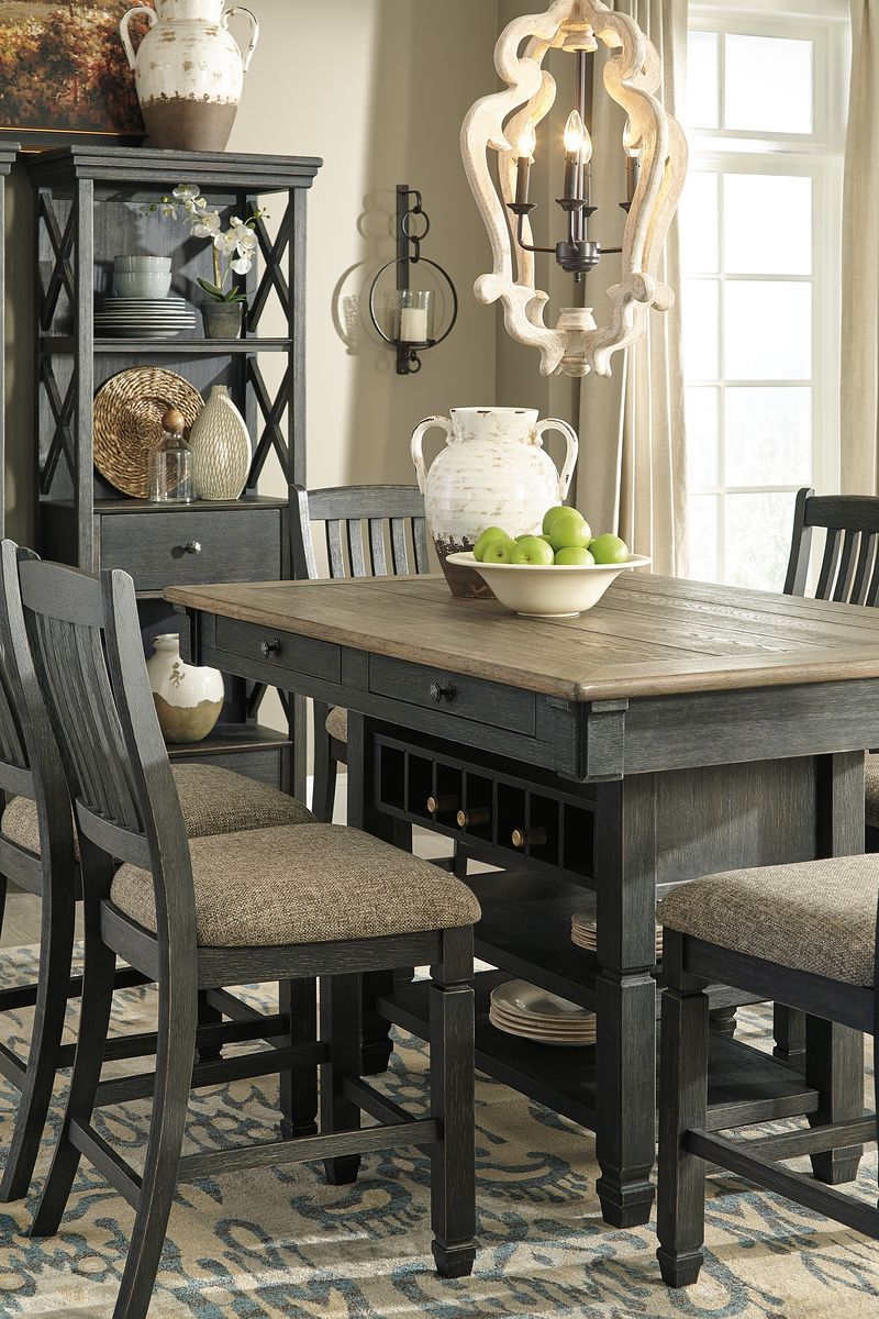 Signature Design by Ashley® Tyler Creek - Counter Height Table Set | Meri Furniture