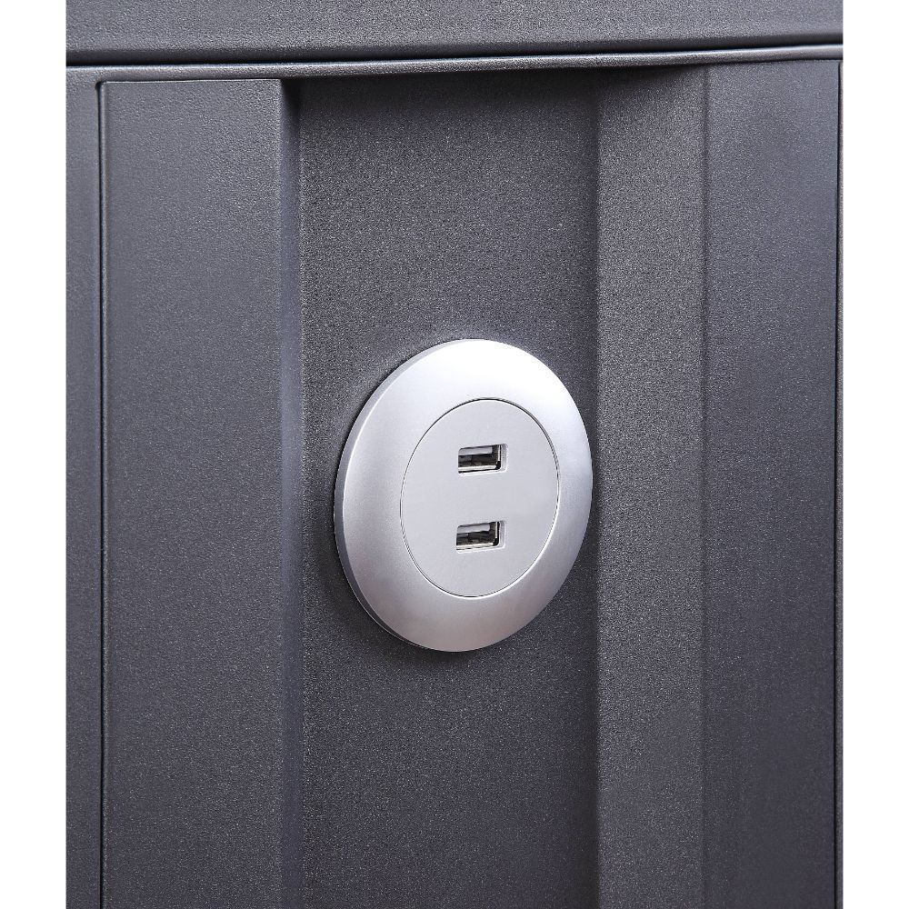 ACME Cargo - Desk - Gunmetal - 61" | Meri Furniture