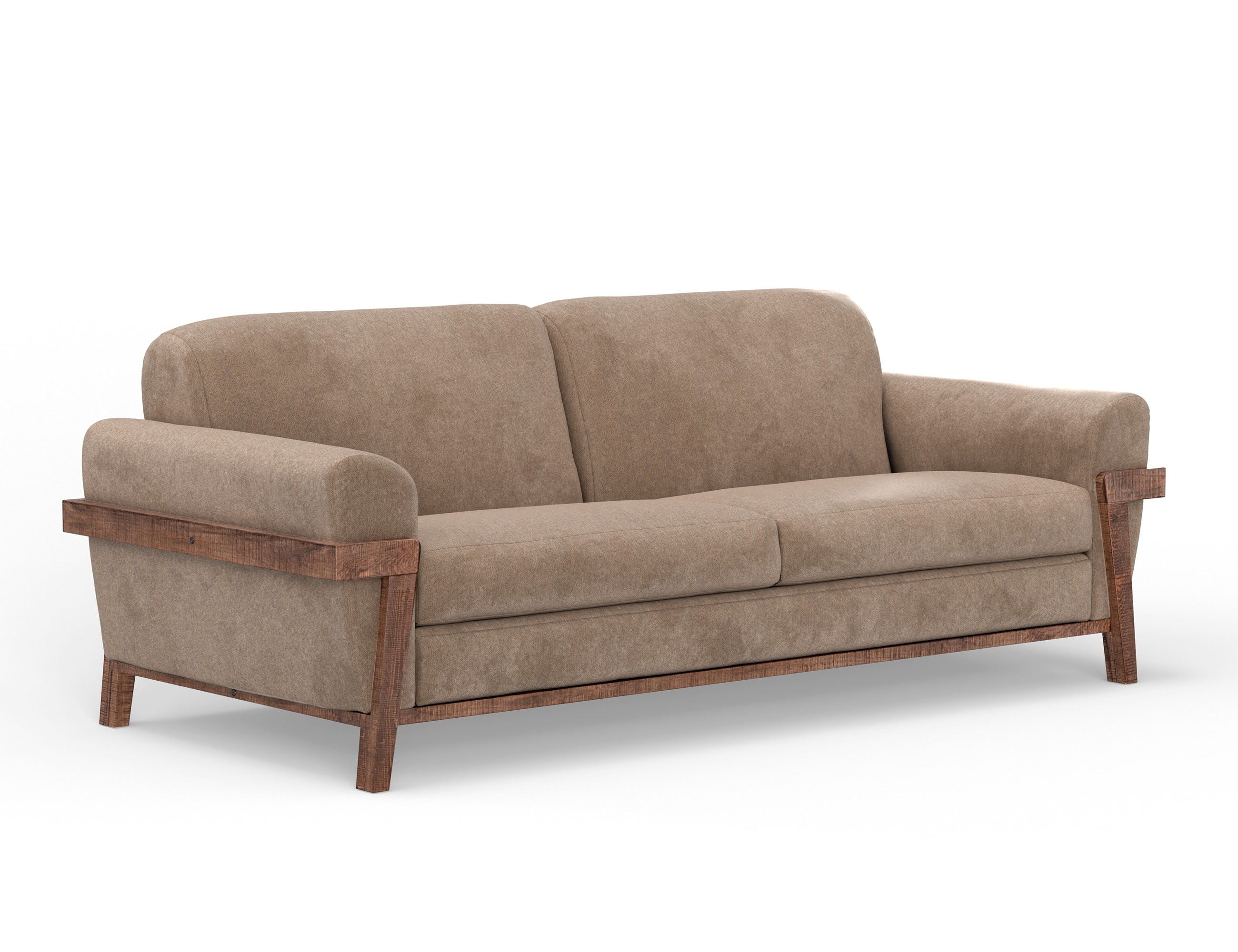 International Furniture Direct Loft Brown - Sofa | Meri Furniture