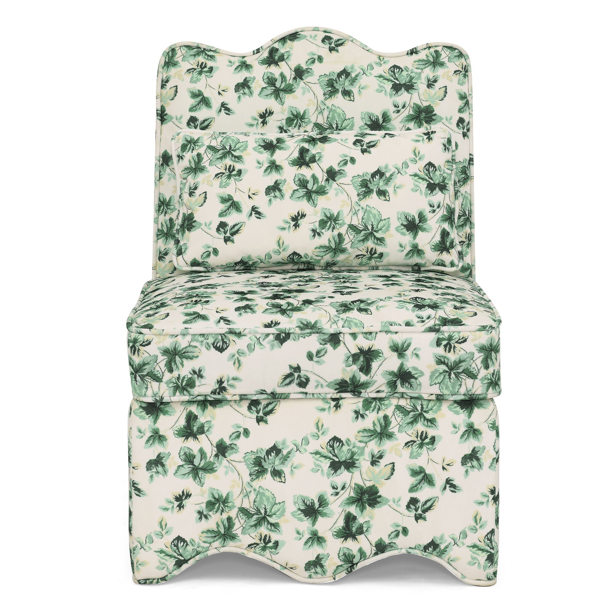 Stylish Flannel Dining Chair With Soft Cushion And Backrest