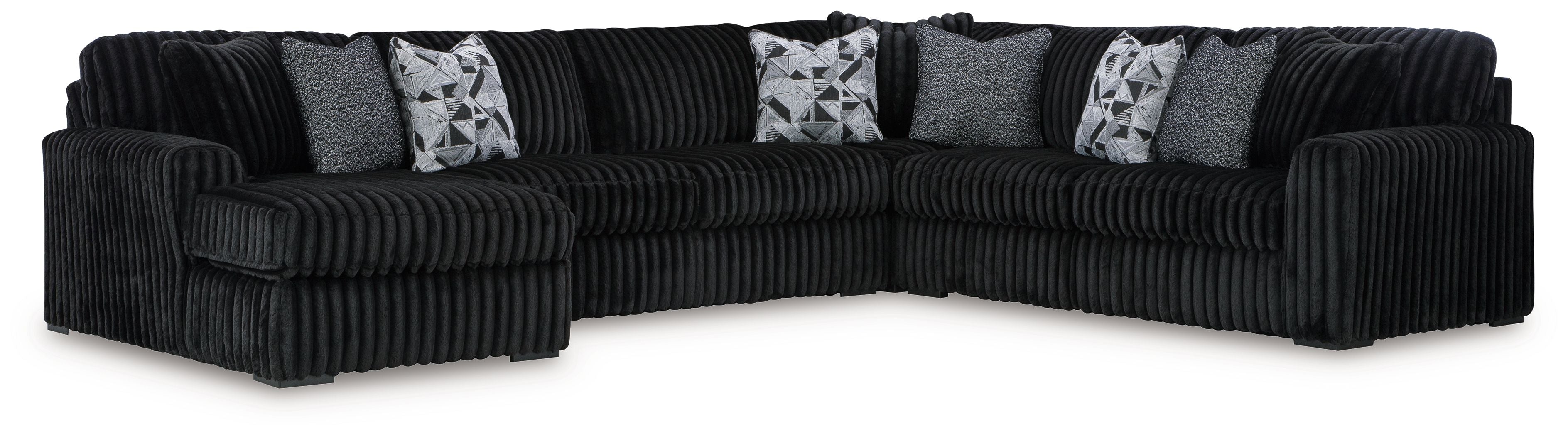 Signature Design by Ashley® Midnight-Madness - Sectional Set | Meri Furniture