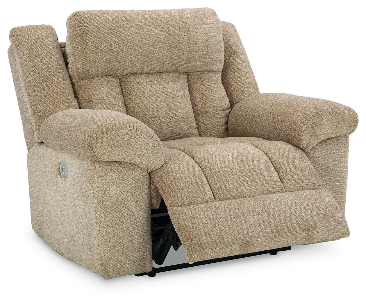 Signature Design by Ashley® Tip-off - Power Recliner With Adj Headrest | Meri Furniture