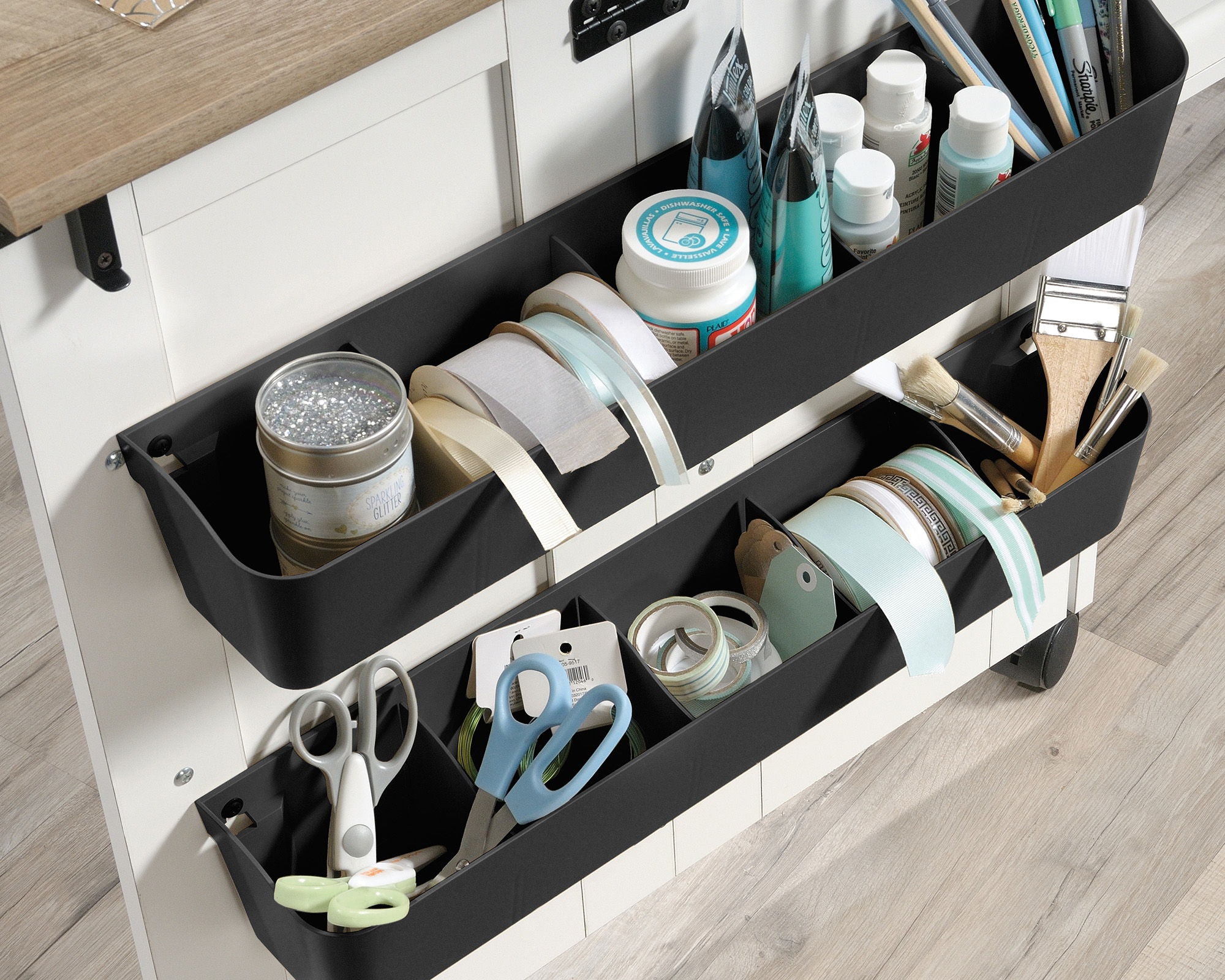 Drop-Leaf Craft Table/Sewing Cart
