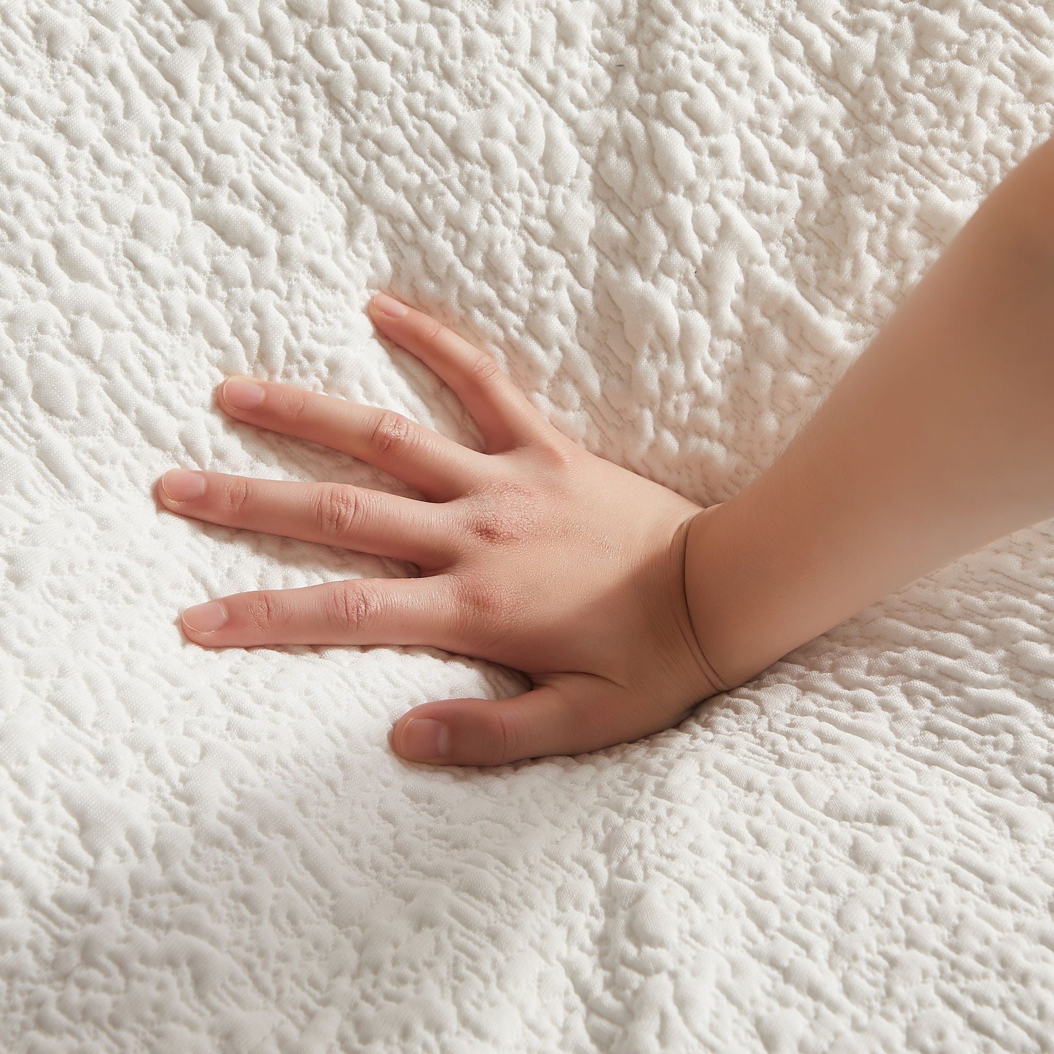 Cloud Sectional Couch, Convertible With Ottoman, 3 Seater Modular Design