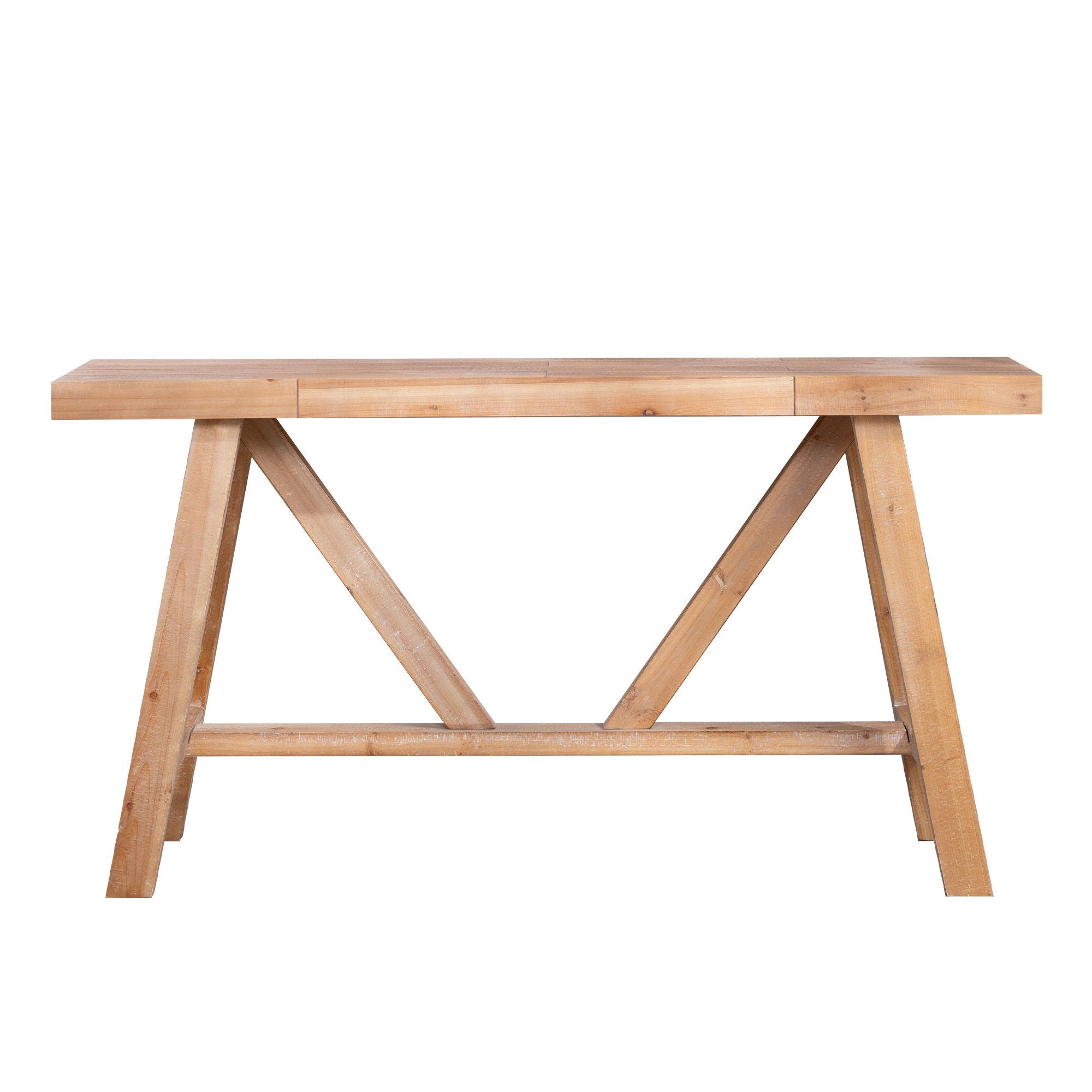 A-Frame Console Table - Natural