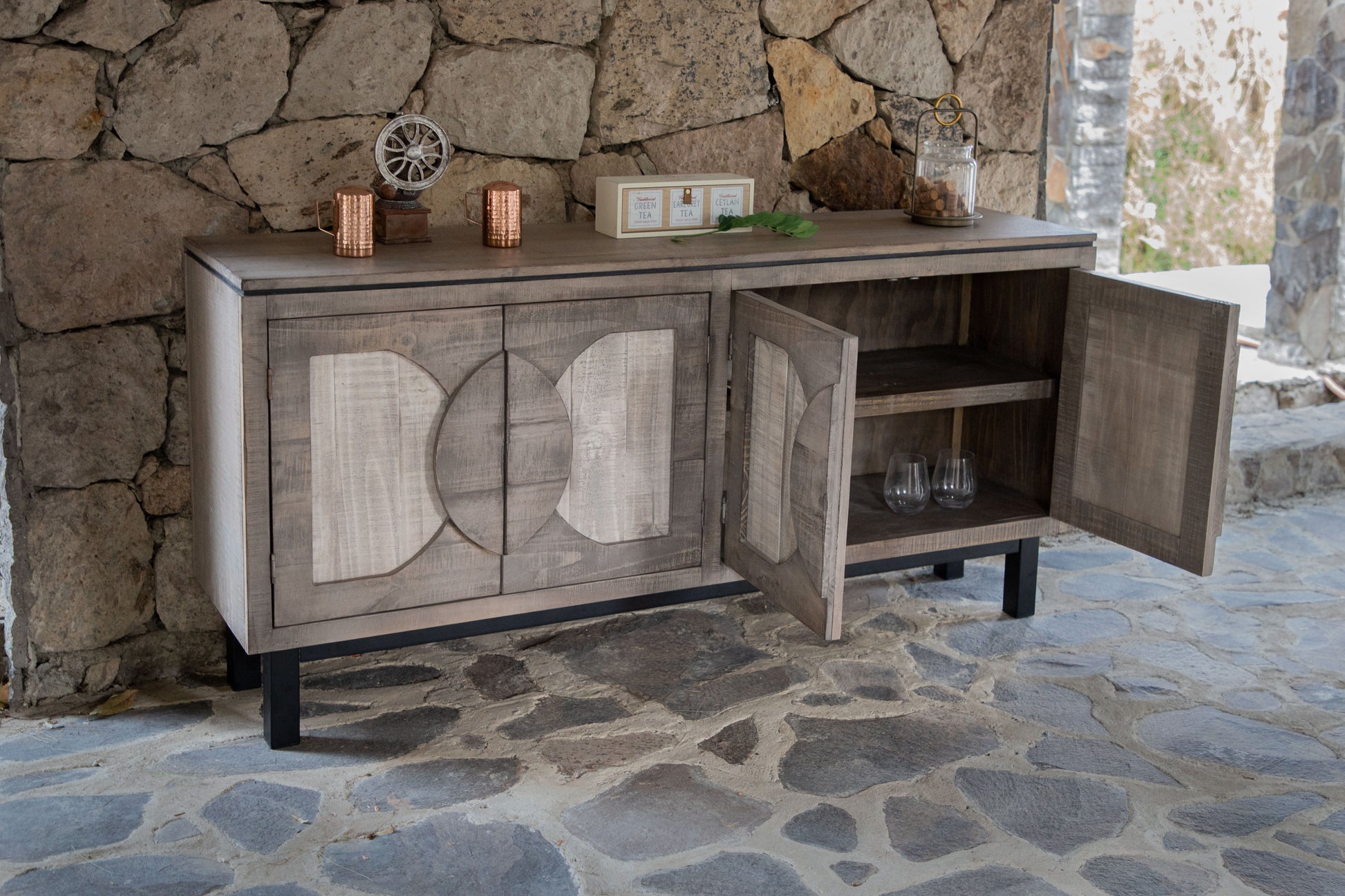 International Furniture Direct Cosala - Console | Meri Furniture