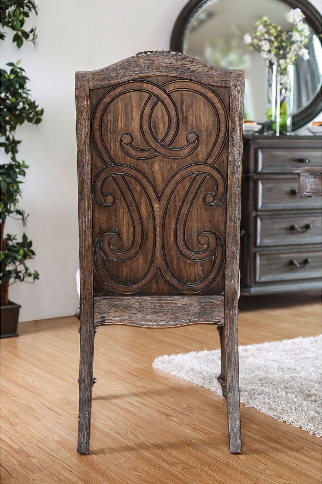Furniture of America Arcadia - Side Chair (Set of 2) | Meri Furniture