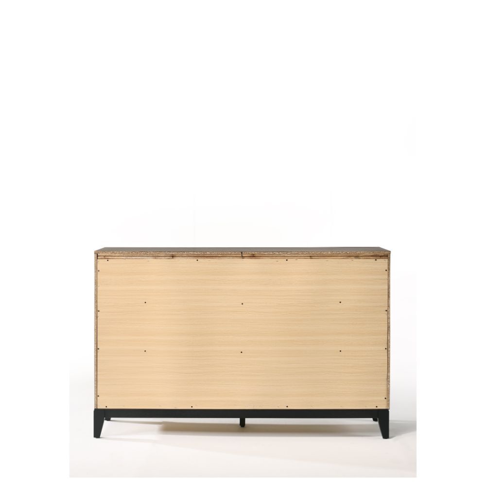 ACME Valdemar - Dresser - Weathered Gray | Meri Furniture