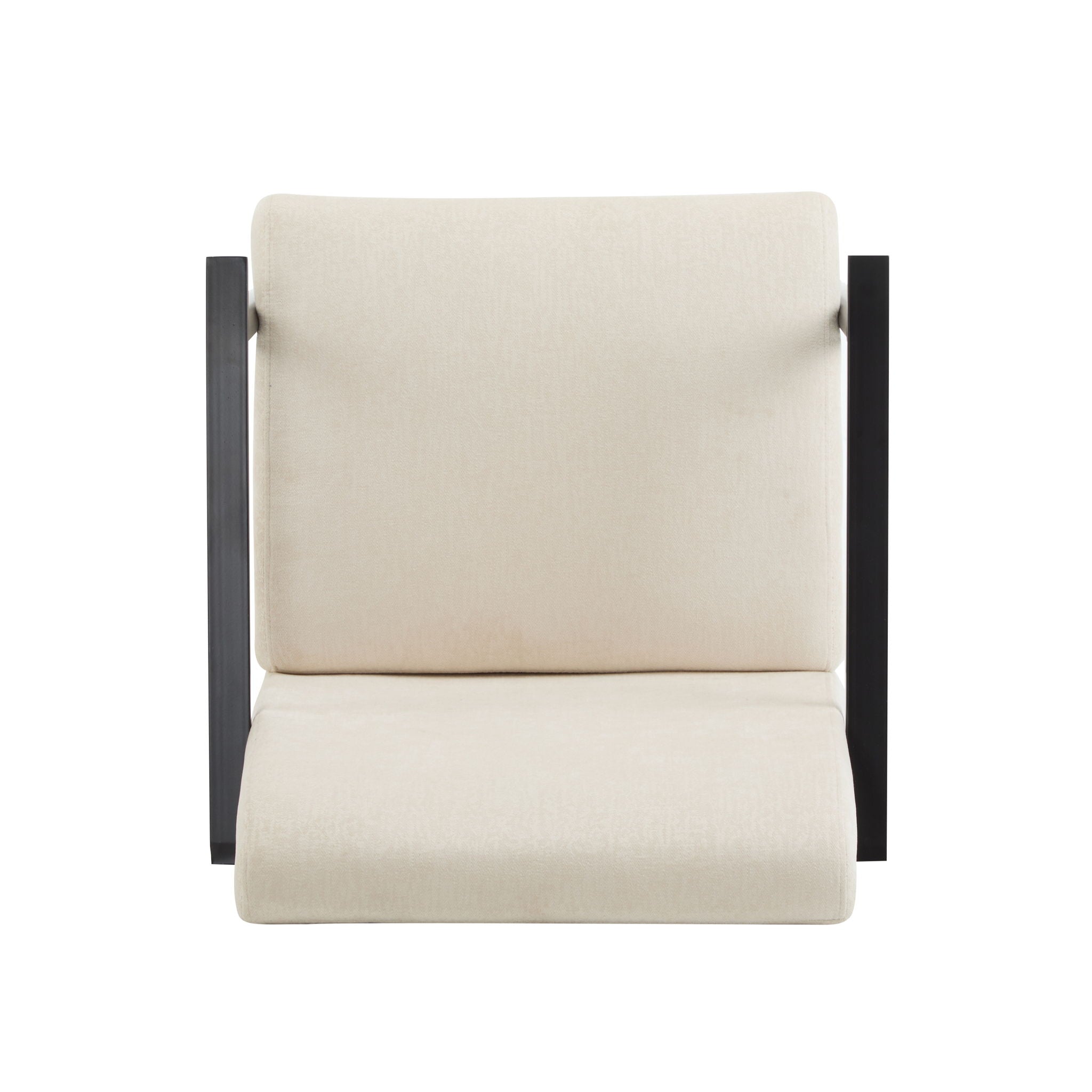 Modern Lounge Chair With Polyester Upholstery