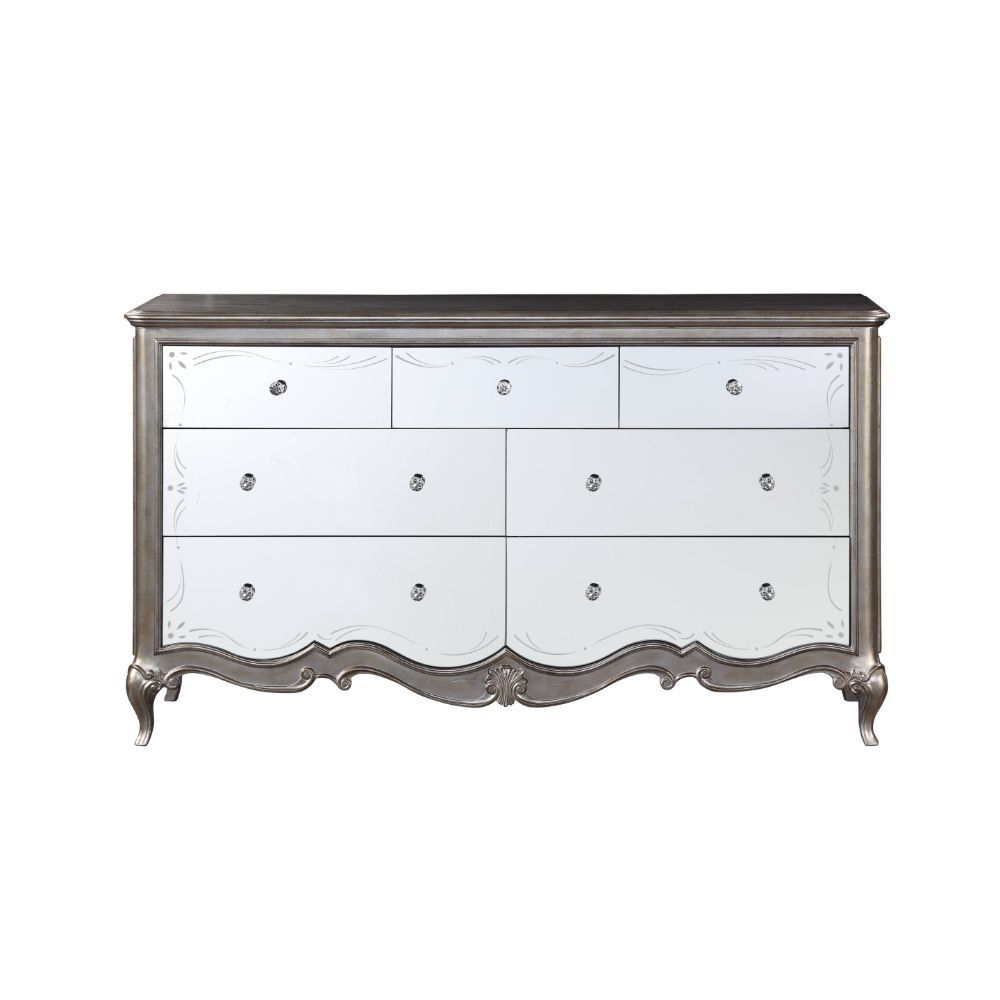 ACME Esteban - Dresser - Antique Champagne | Meri Furniture
