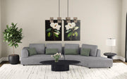 Coaster Fine Furniture Toscano - 1Upholstered Sectional Sofa - Gray | Meri Furniture