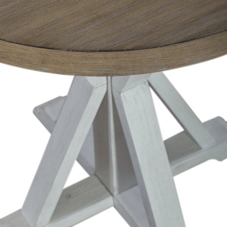 Liberty Furniture Summerville - Round End Table | Meri Furniture