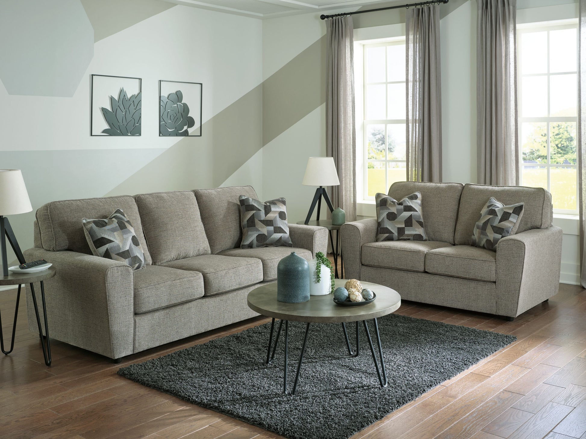 Signature Design by Ashley® Cascilla - Living Room Set | Meri Furniture