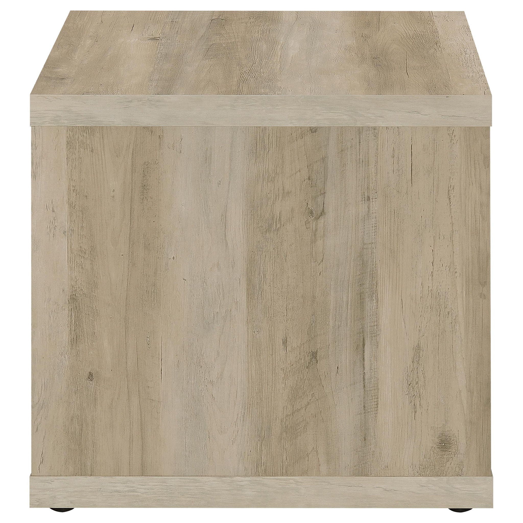 Frisco 2-piece Coffee and End Table Set Distressed Pine