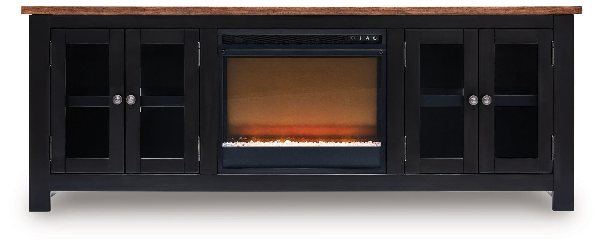 Wildenauer - 76" TV Stand With Electric Fireplace
