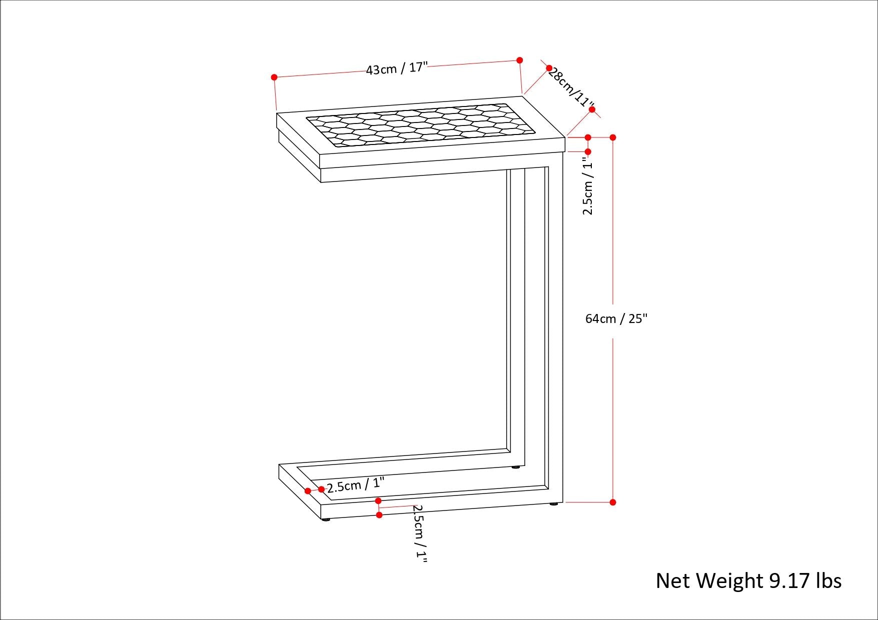 Davisville - C Side Table - Natural
