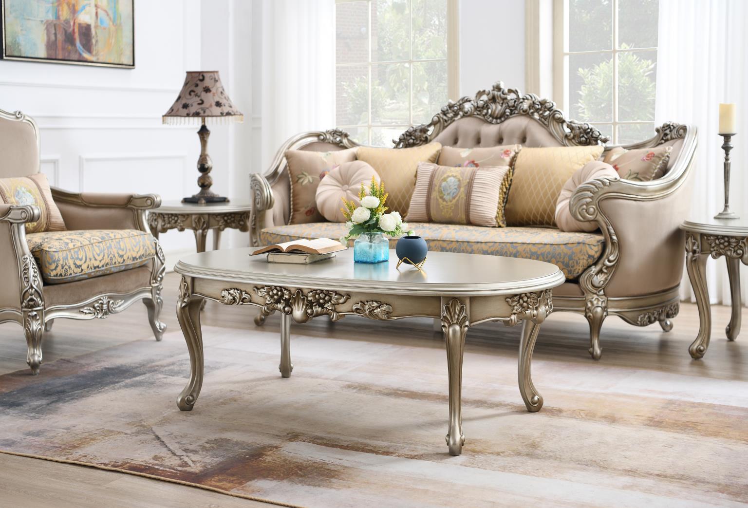 U197 - Traditional Sofa - Brown