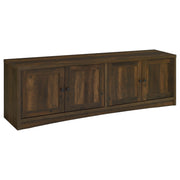 Coaster Fine Furniture Laughlin - 4 Door Engineered Wood TV Stand - Dark Pine | Meri Furniture