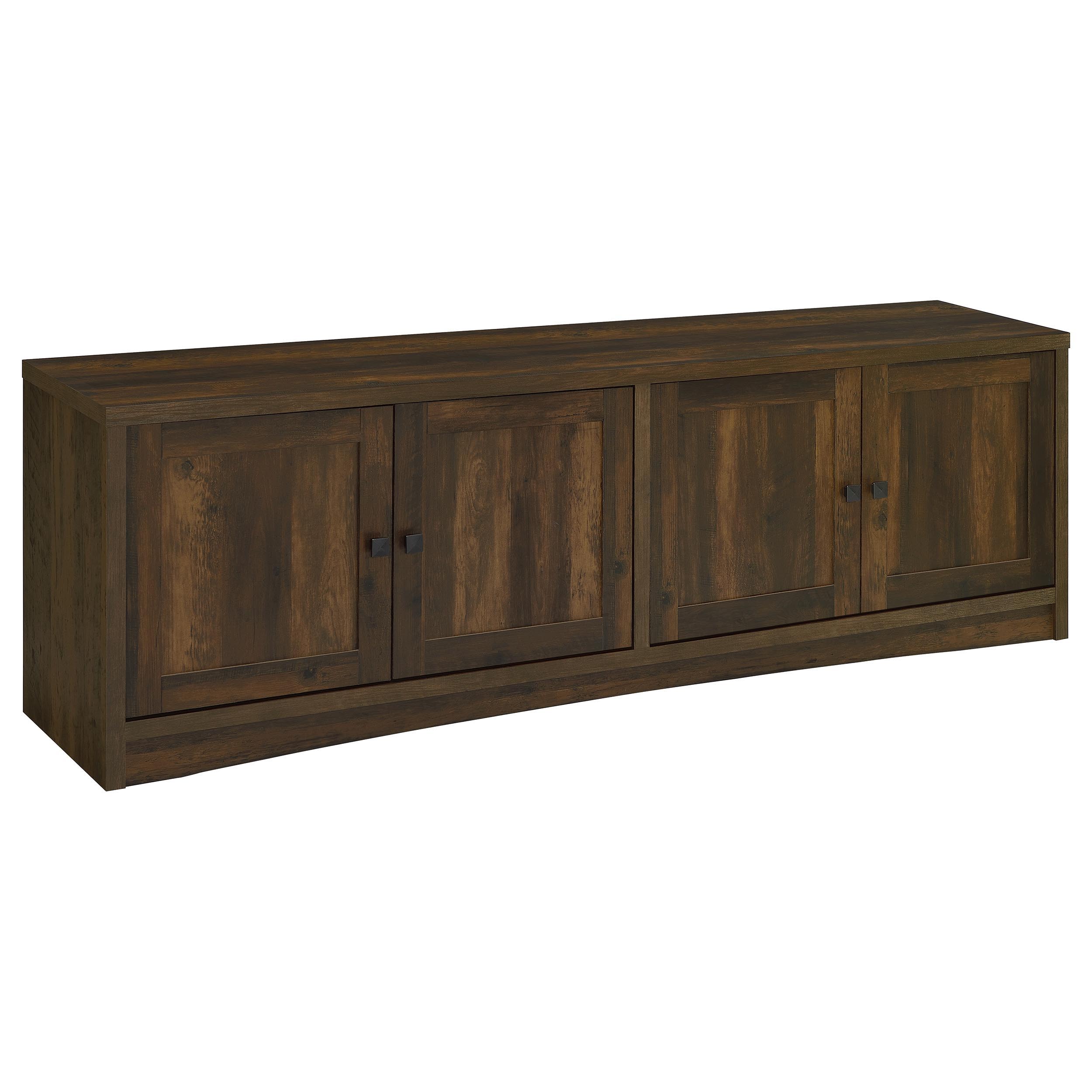 Coaster Fine Furniture Laughlin - 4 Door Engineered Wood TV Stand - Dark Pine | Meri Furniture