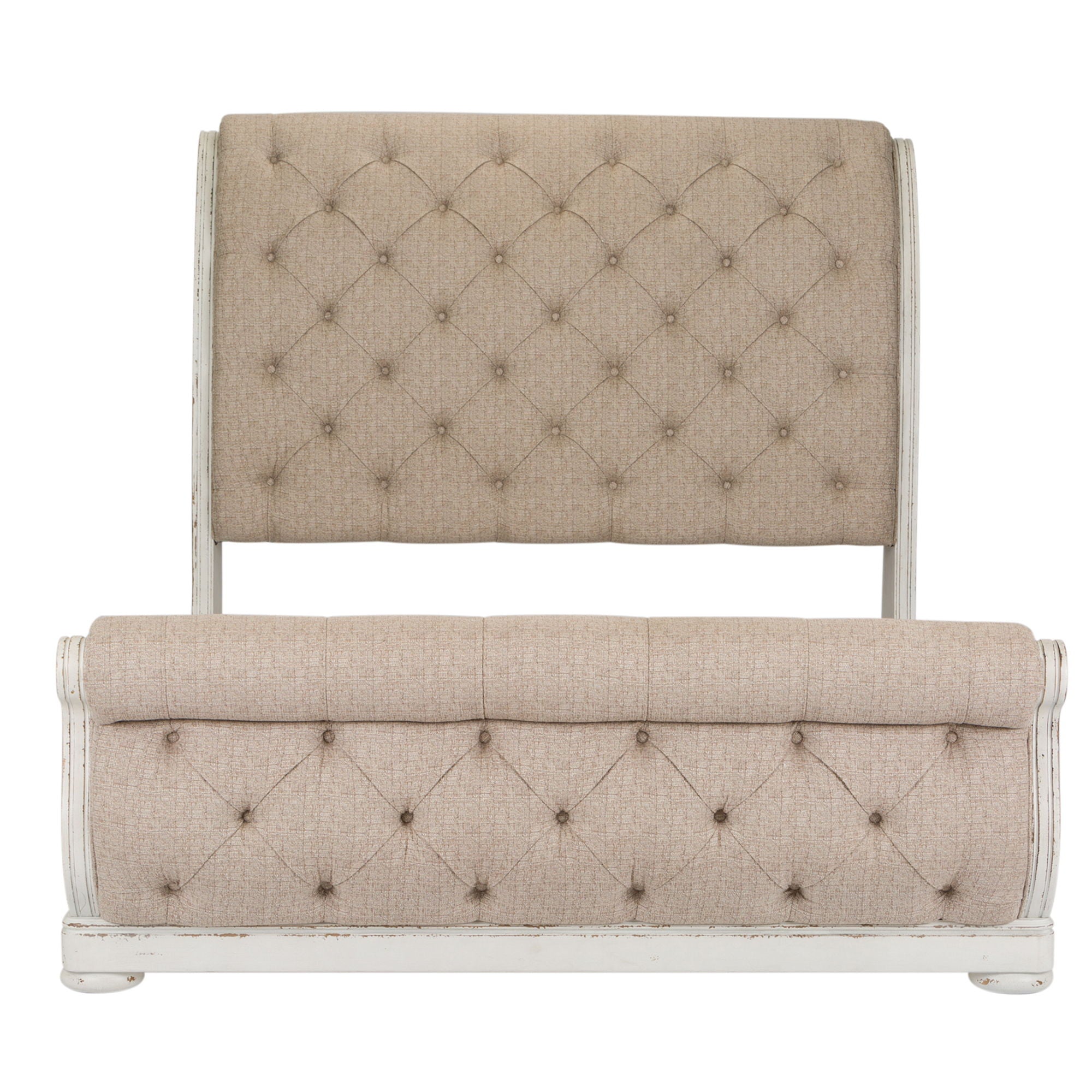 Liberty Furniture Abbey Park - Sleigh Bed, Dresser & Mirror | Meri Furniture