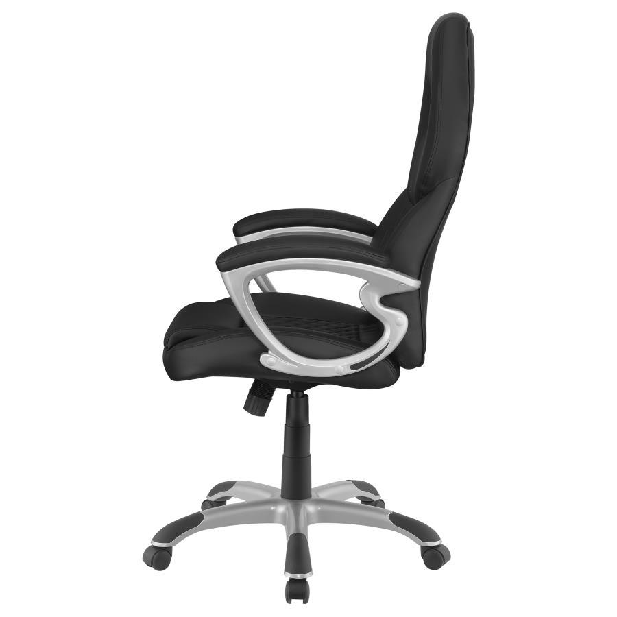 Coaster Fine Furniture Bruce - Upholstered Adjustable Home Office Desk Chair | Meri Furniture