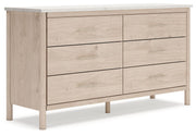 Signature Design by Ashley® Cadmori - Six Drawer Dresser | Meri Furniture