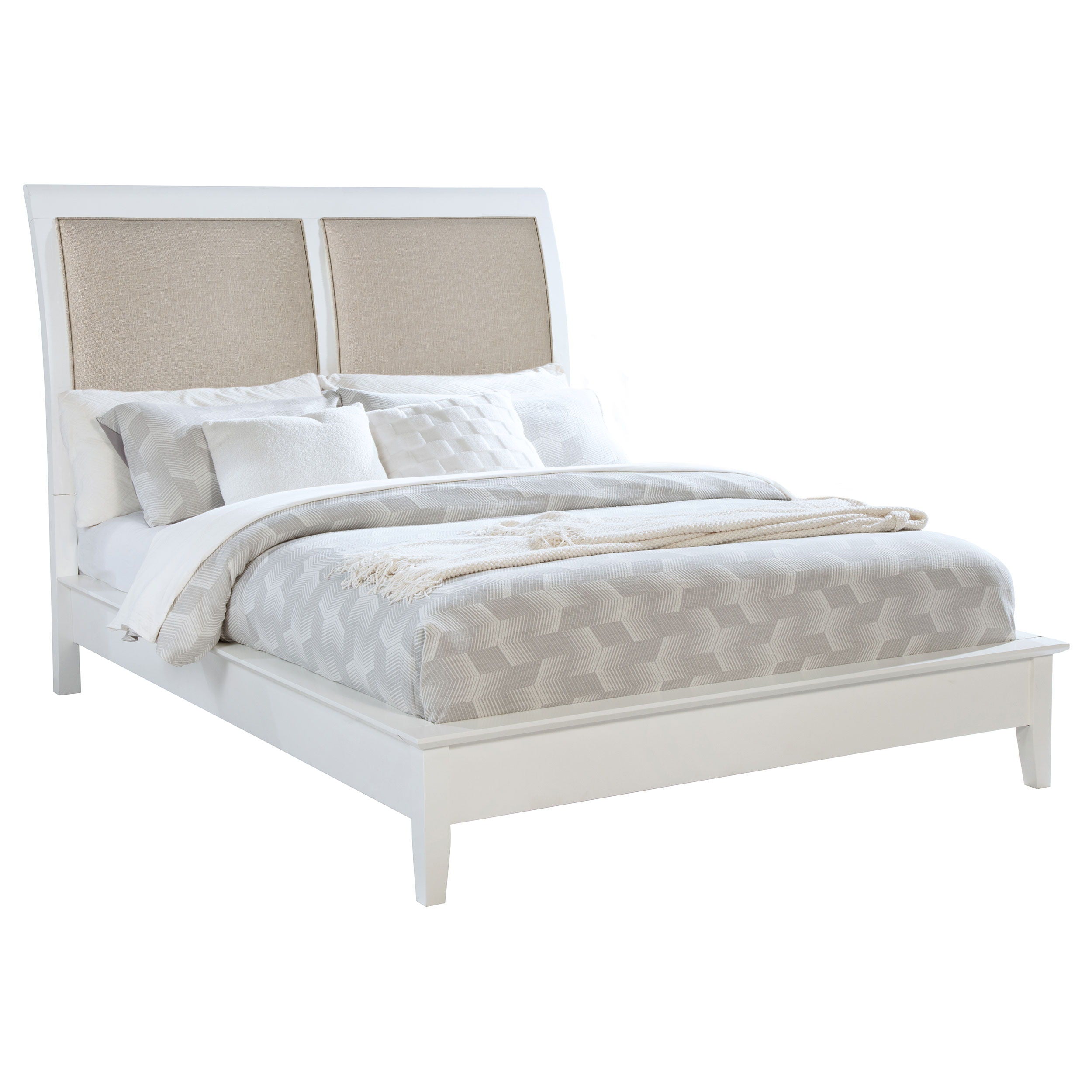 Coaster Fine Furniture Bexhill - 56" Upholstered Panel Bed | Meri Furniture
