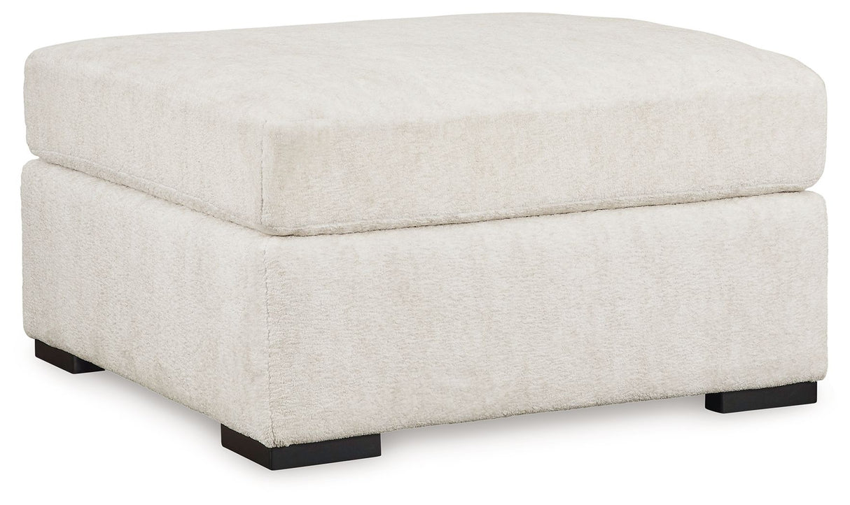 Signature Design by Ashley® Chessington - Ivory - Oversized Accent Ottoman | Meri Furniture