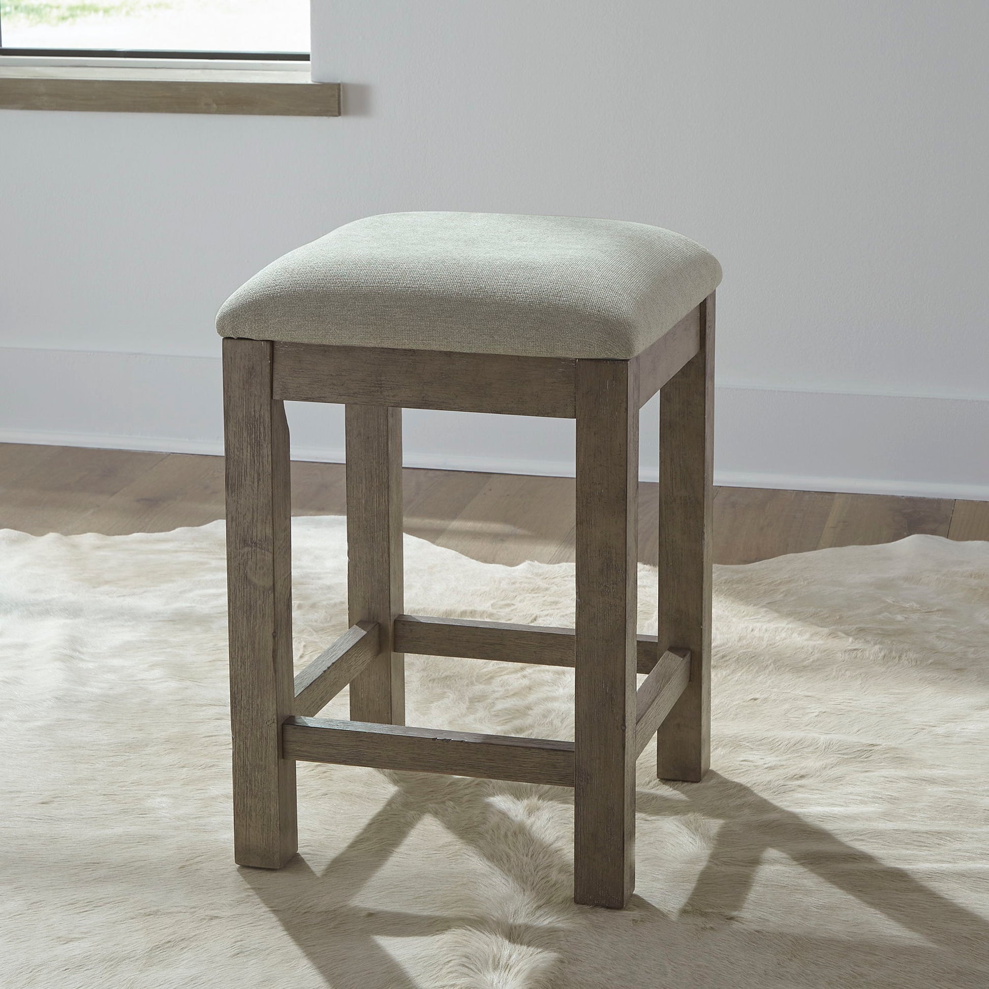 Liberty Furniture Bartlett Field - Upholstered Console Stool | Meri Furniture