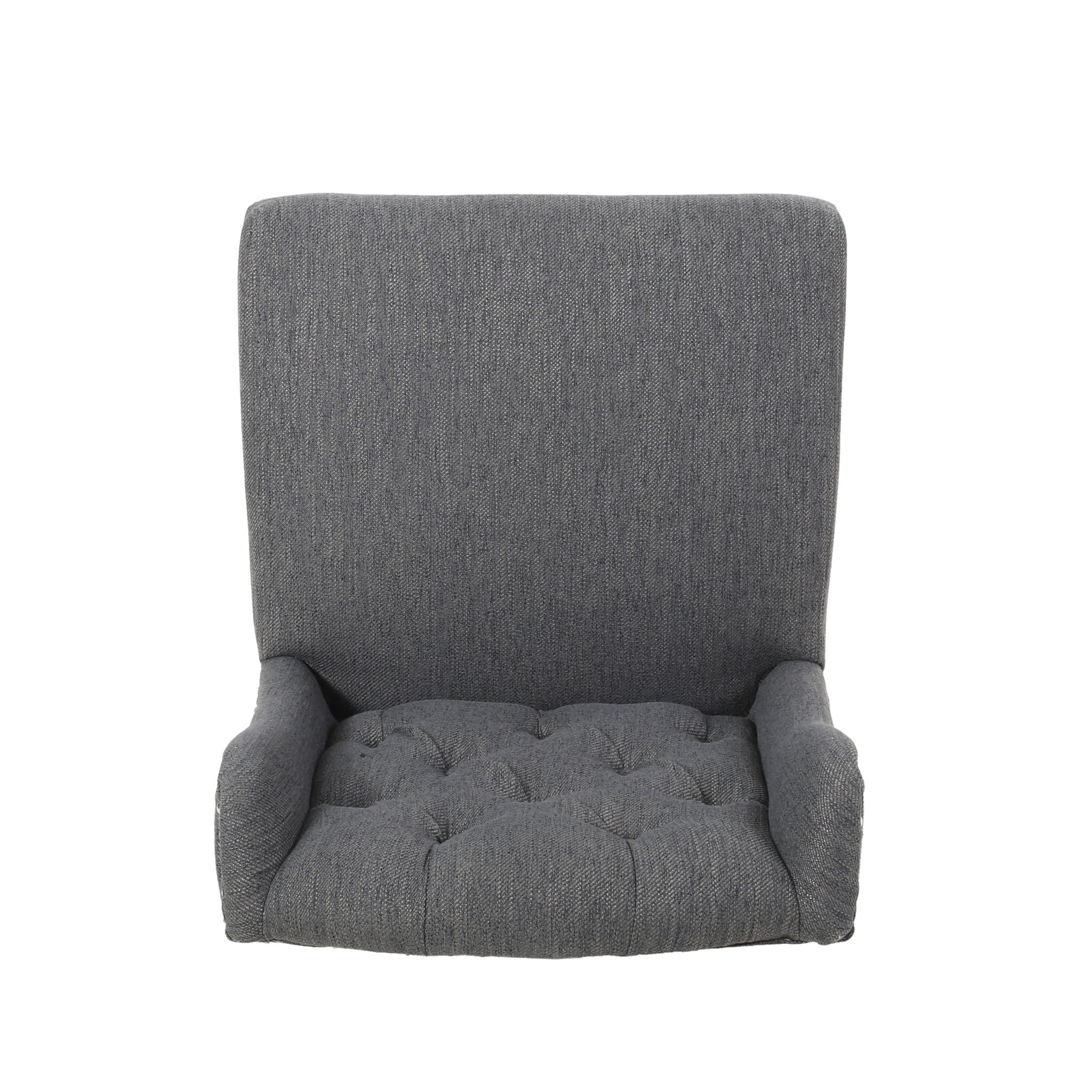 Vienna - Fabric Tufted Counter Stool With Nailhead Accents (Set of 2)