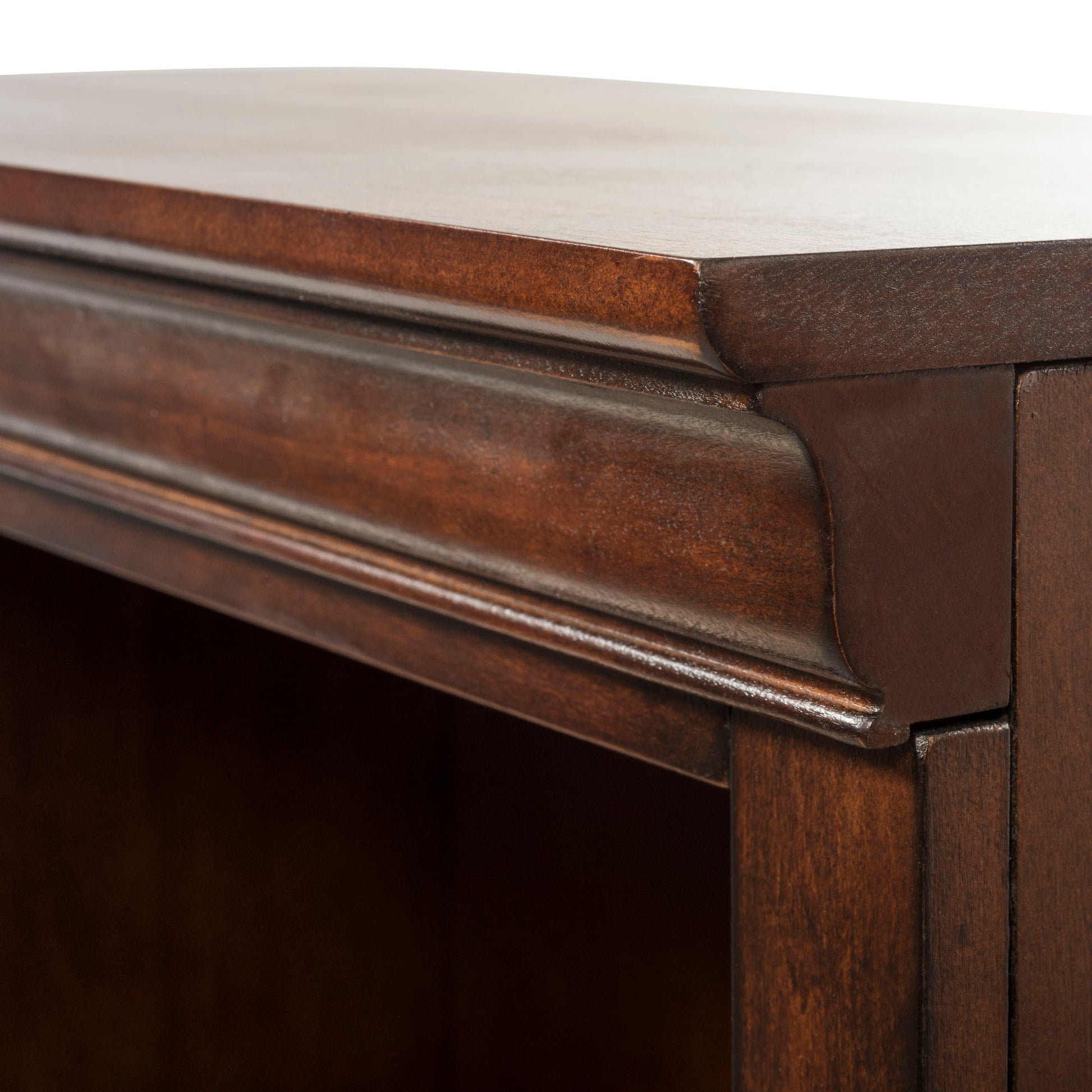 Liberty Furniture Brookview - Open Bookcase - Dark Brown | Meri Furniture