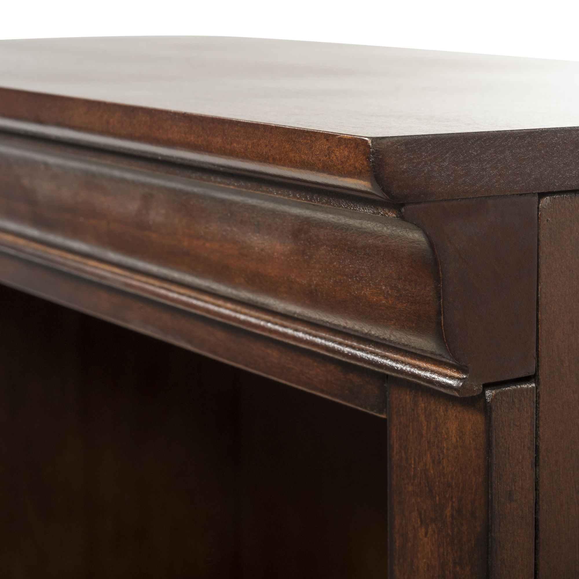 Liberty Furniture Brookview - Open Bookcase - Dark Brown | Meri Furniture