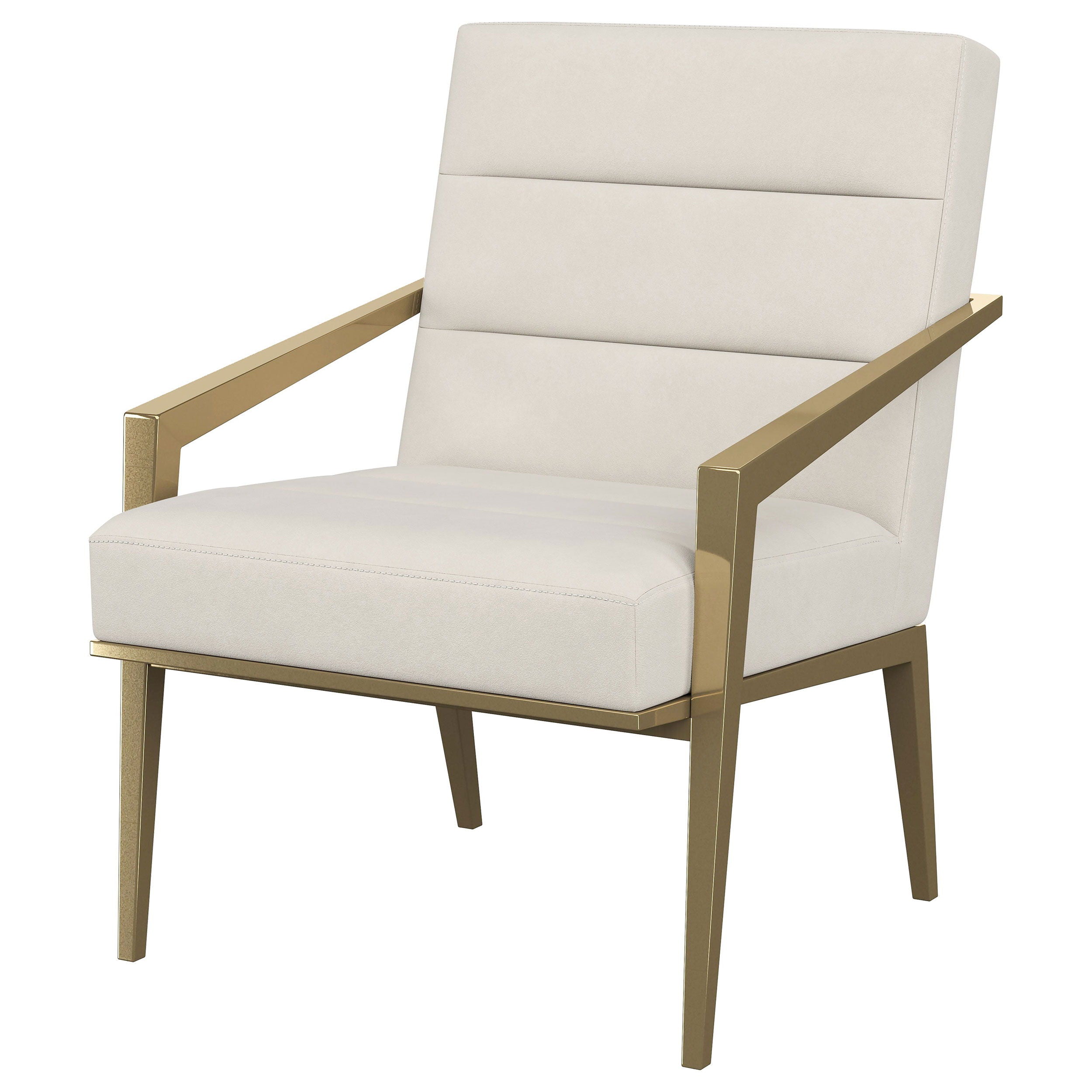 Coaster Fine Furniture Kirra - Upholstered Metal Arm Accent Chair | Meri Furniture