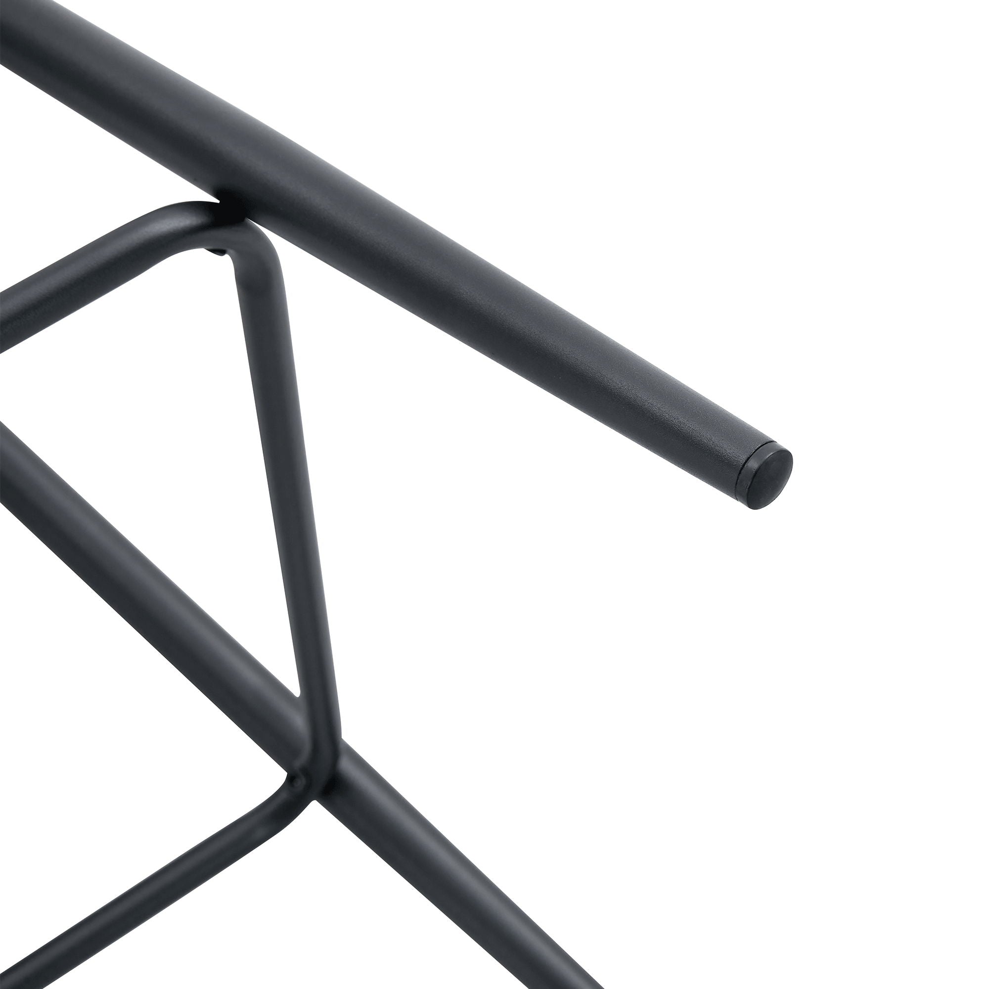 Bar Chair Set Comfortable With Metal Legs And Ergonomic Design