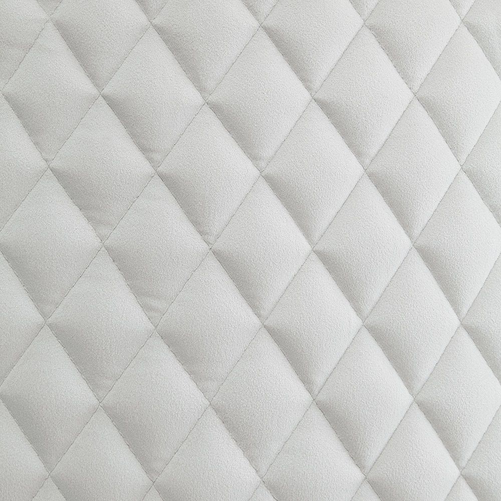 Zazie - Side Chair Set of 2) - White Velvet & Gold