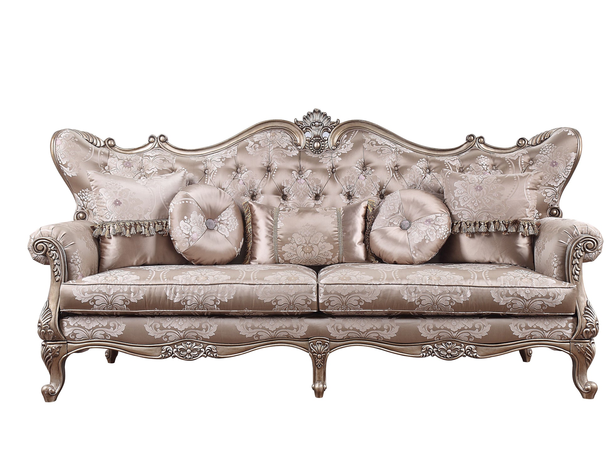 ACME Jayceon - Sofa - Fabric & Champagne | Meri Furniture