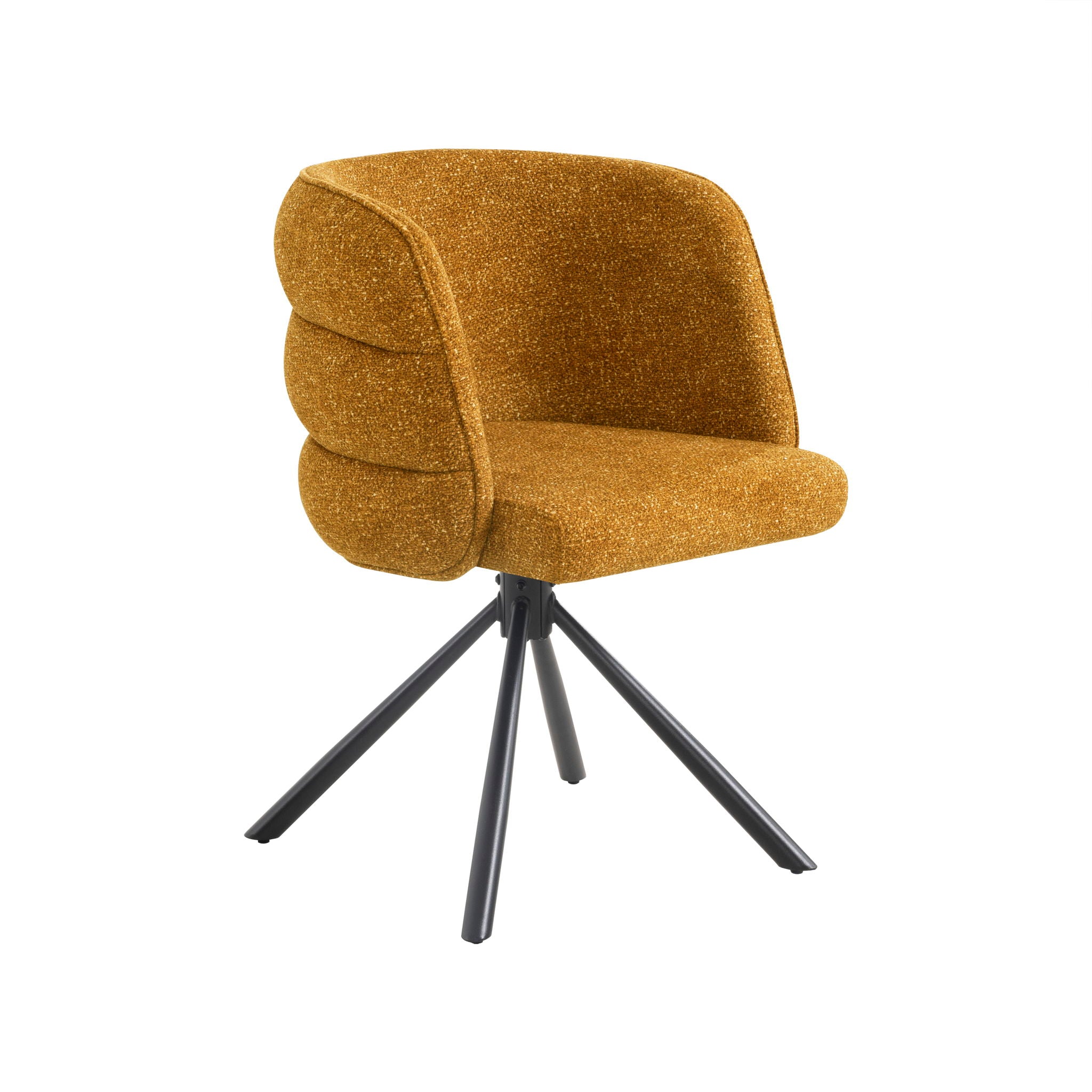 270 Degree Swivel Upholstered Desk Chairs (Set of 2)