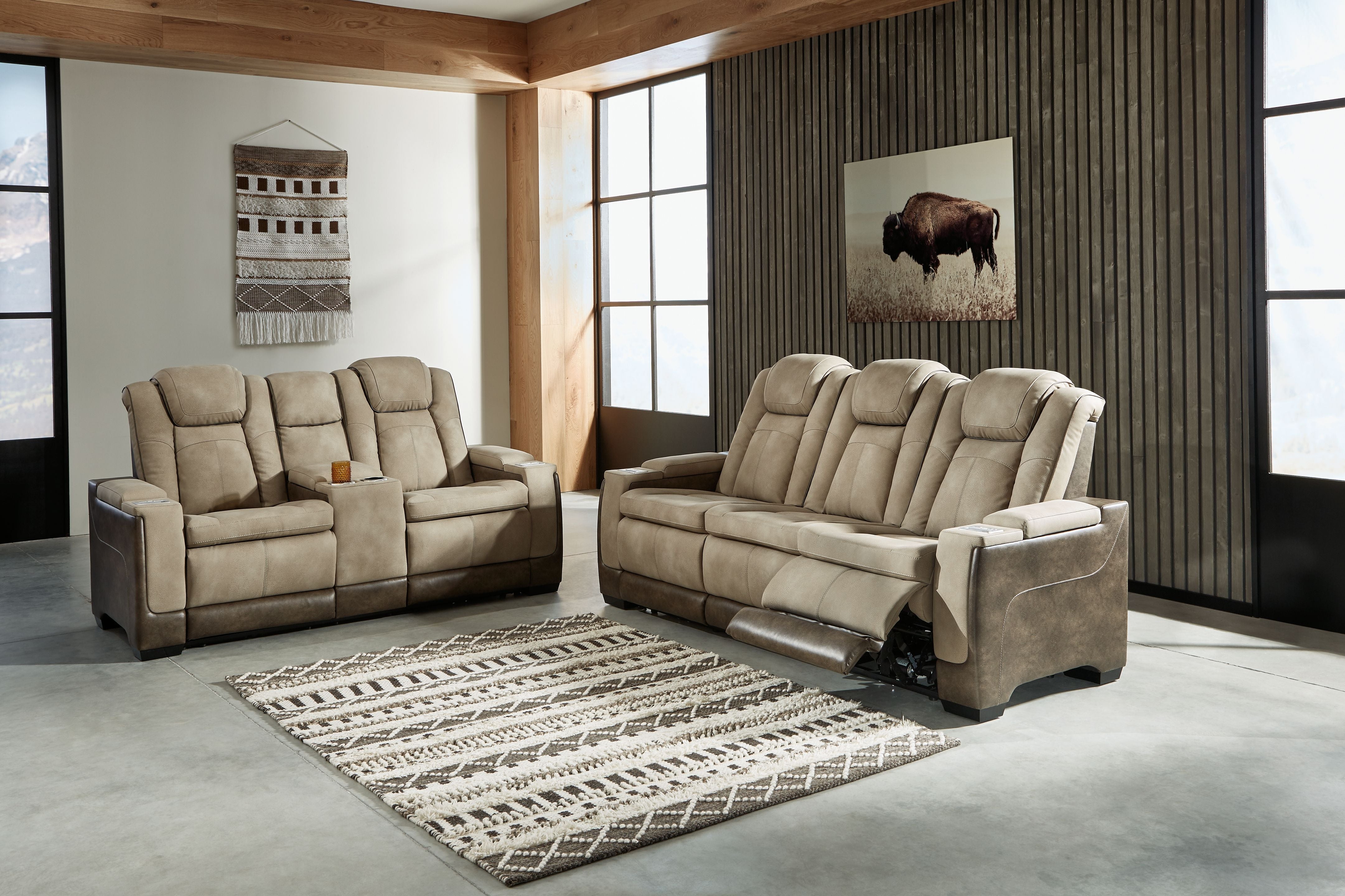 Signature Design by Ashley® Next-Gen Durapella - Power Reclinering Living Room Set | Meri Furniture